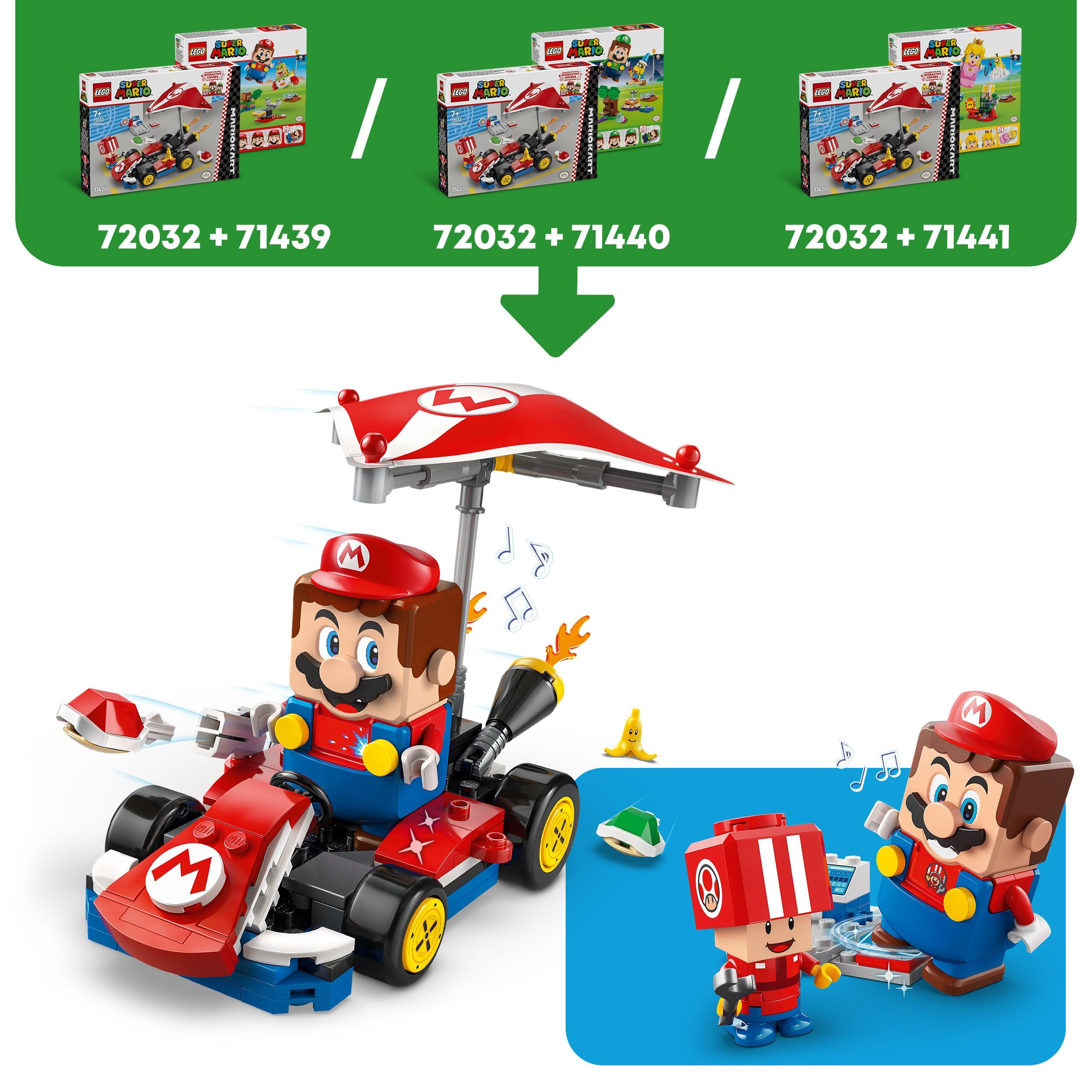 LEGO Super Mario: Mario Kart – Standard Kart Playset for Kids 7+ 3