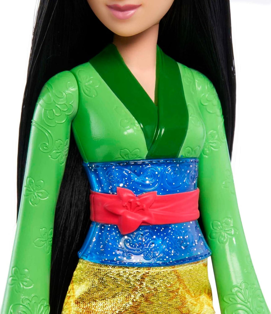 Mulan Posable Fashion Doll - Sparkling Movie-Inspired Outfit, 3+ Years