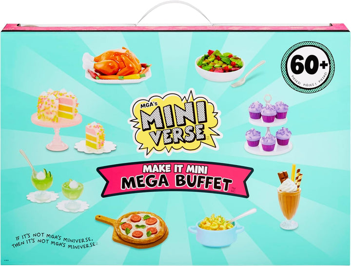 MGA's Miniverse Make It Mini Mega Buffet - DIY Resin Play Collectible Set