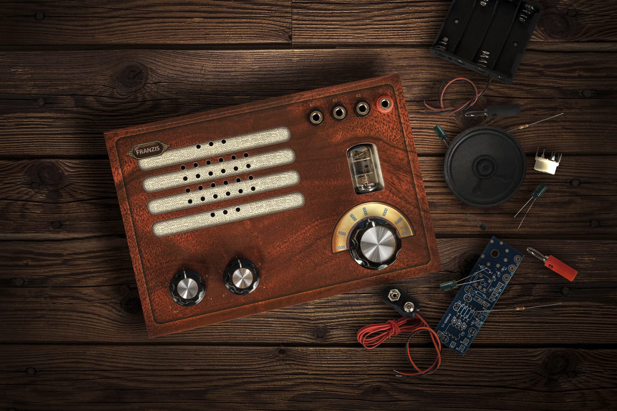 EIGHT Build Your Own Tube Radio Kit - Educational Electronics Project for Ages 14+ 10