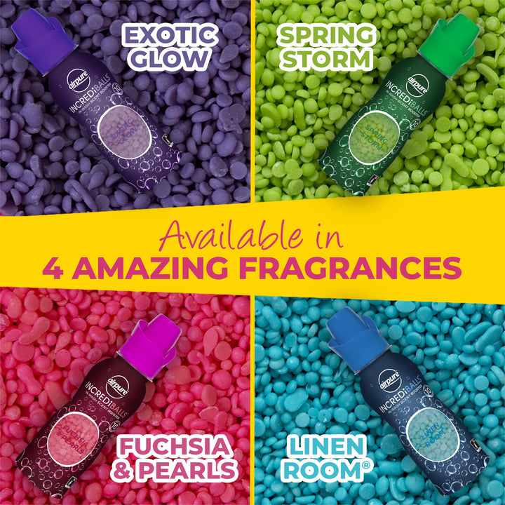 Airpure - INCREDiBALLS in-Wash Scent Booster (AP-IB-317), 10 Washes