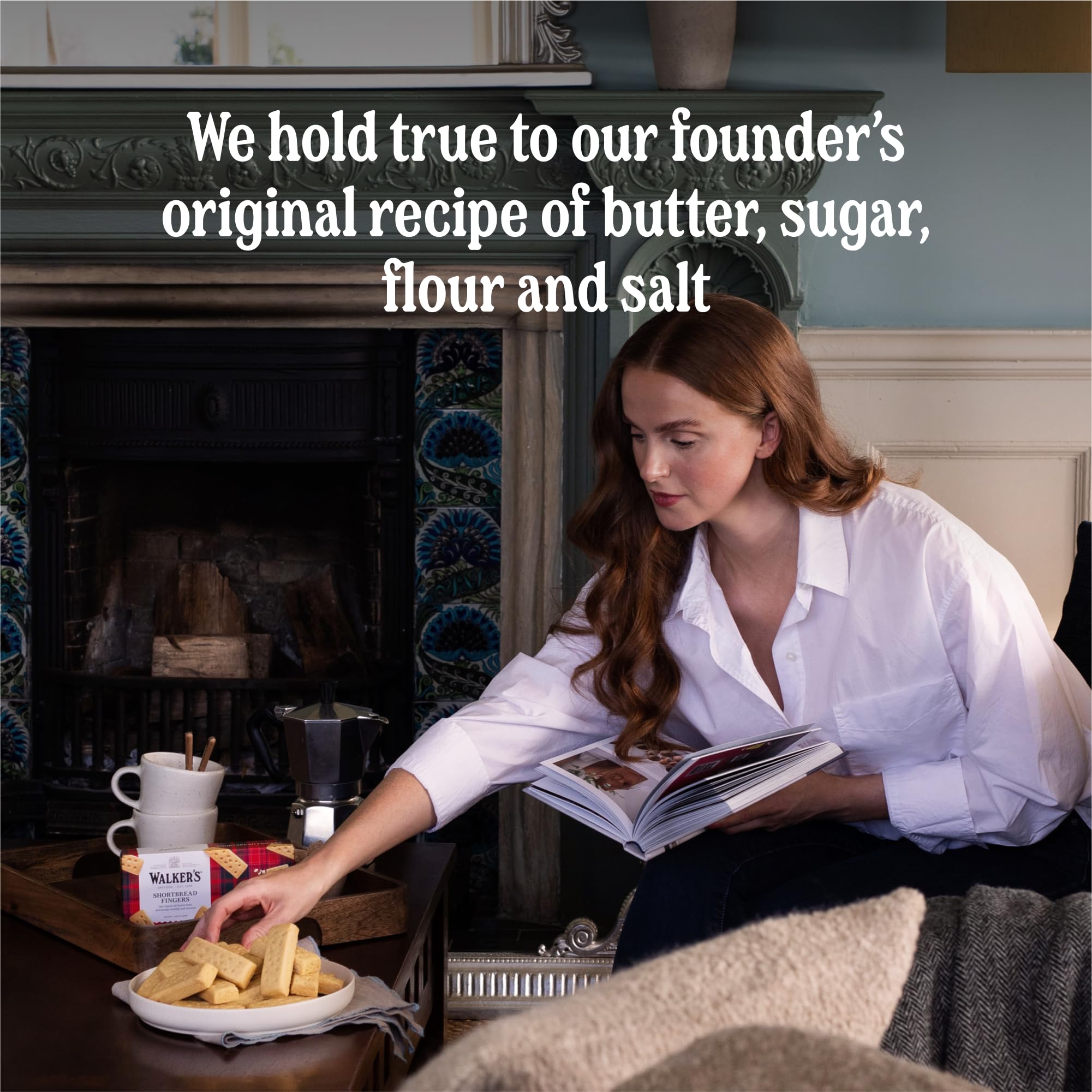 Walker's Shortbread Fruit & Lemon Biscuits – Traditional Scottish Recipe, 9 Biscuits in Red Tartan Carton 5