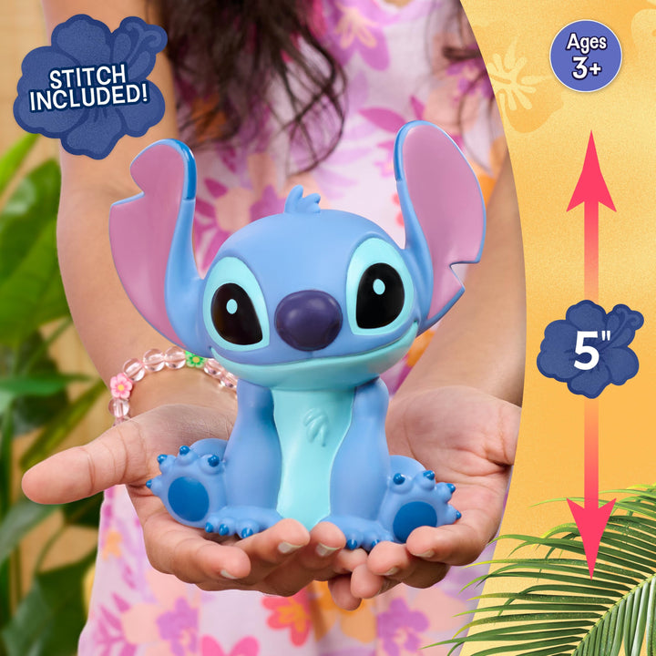 Disney Lilo & Stitch 14-inch Poseable Lilo Doll with 5-inch Stitch Figure - Just Play
