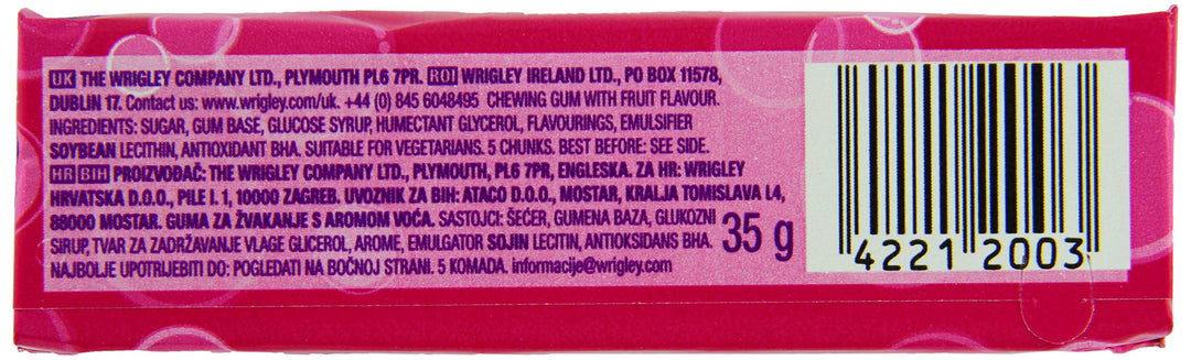 Hubba Bubba Original Bubblegum 5-piece (Pack of 20)