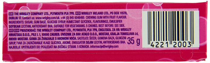 Hubba Bubba Original Bubblegum 5-piece (Pack of 20)