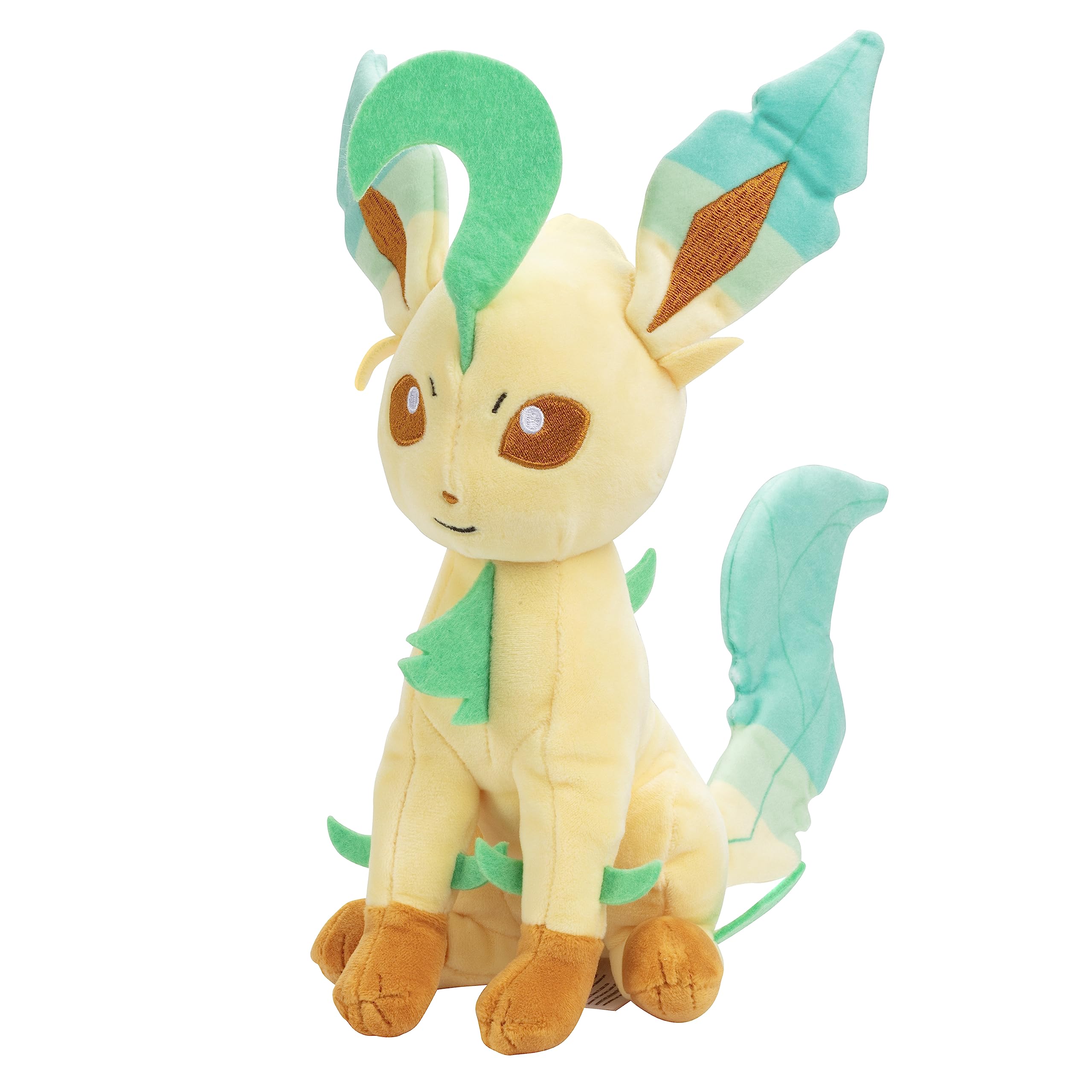Pokémon Leafeon Stuffed Animal Plush - 8-Inch Soft Polyester Toy | Unisex Children 3
