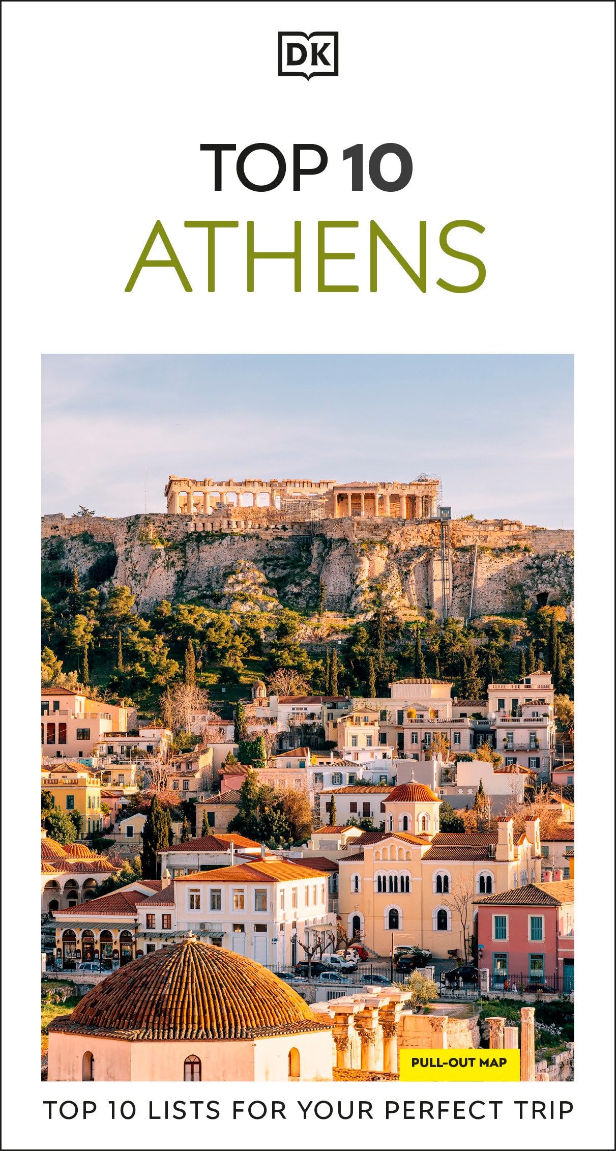 DK Top 10 Athens Travel Guide - Top 10 Lists for Perfect Trip | Paperback
