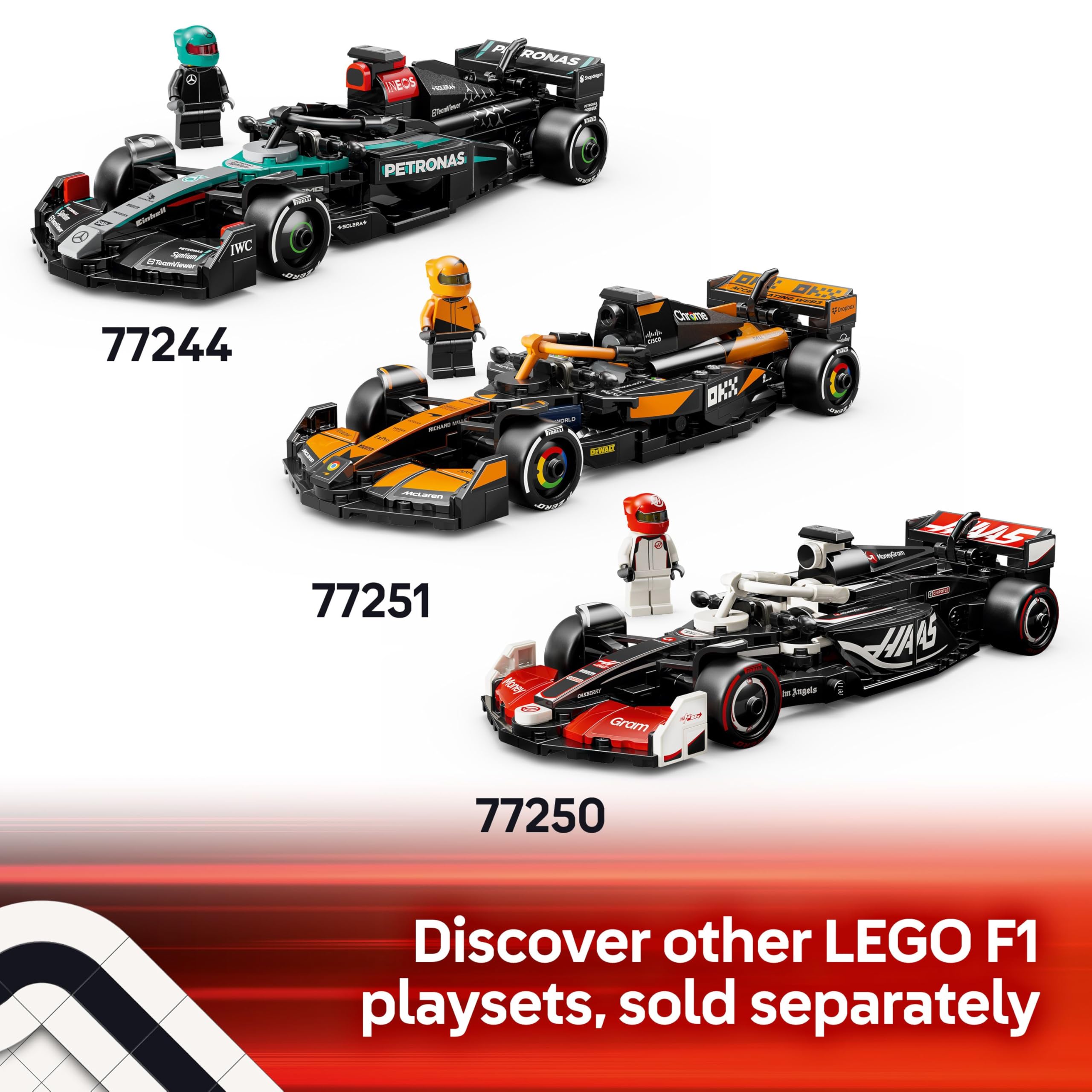 LEGO Speed Champions BWT Alpine F1 Team A524 Race Car Building Set 77248 for Ages 10+ 7