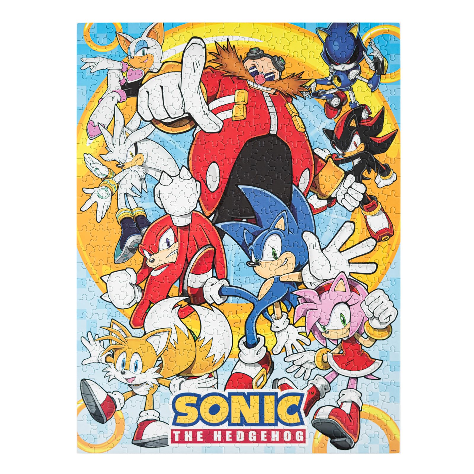 Sonic the Hedgehog - Grupo Erik 500-Piece Jigsaw Puzzle | 24 x 17 in | Officially Licensed 8