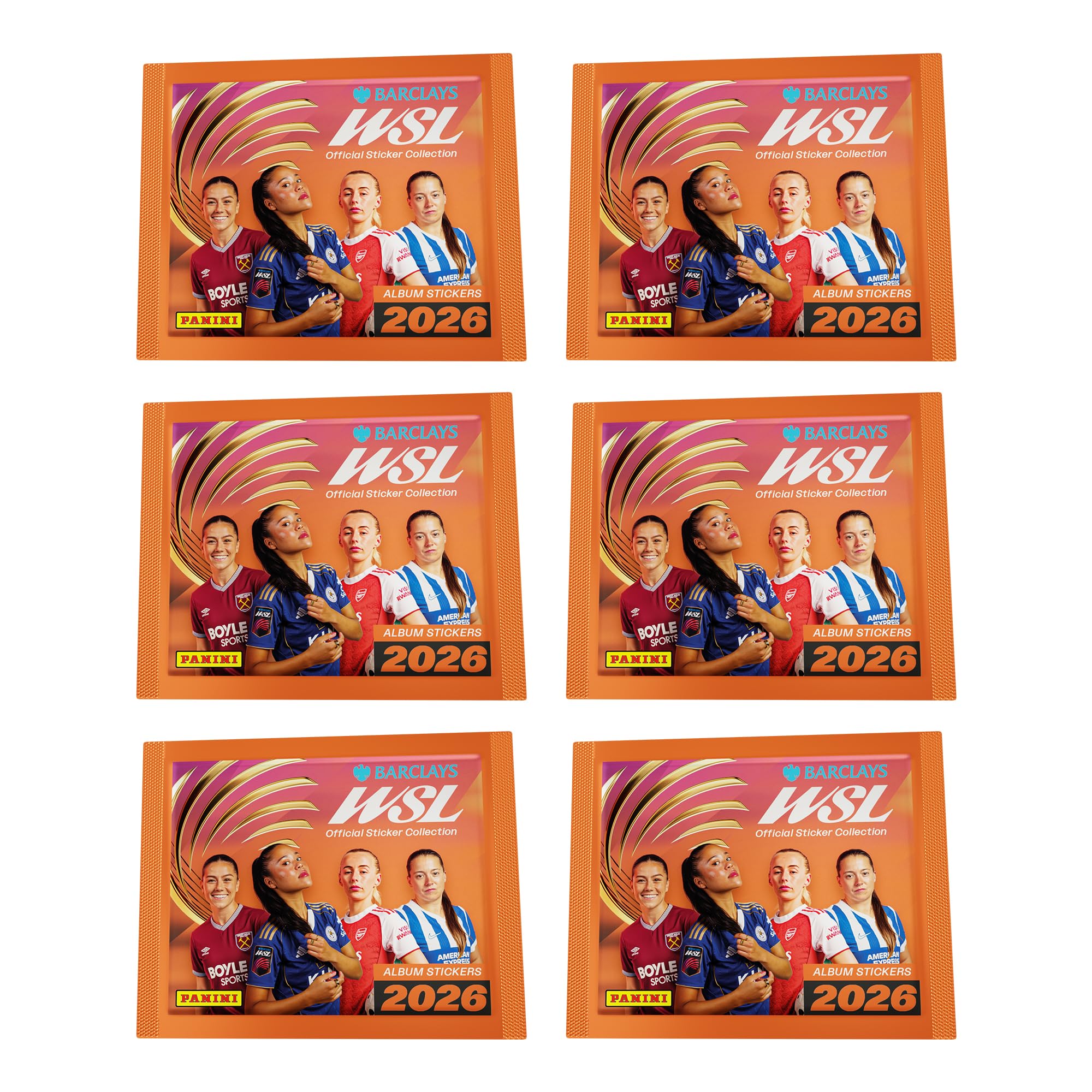 Panini Barclays Women’s Super League Official Sticker Collection 2026 Multipack