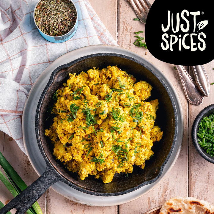 Just Spices Scrambled Egg Seasoning, 47g – Natural Herb & Spice Blend for Eggs and Tofu
