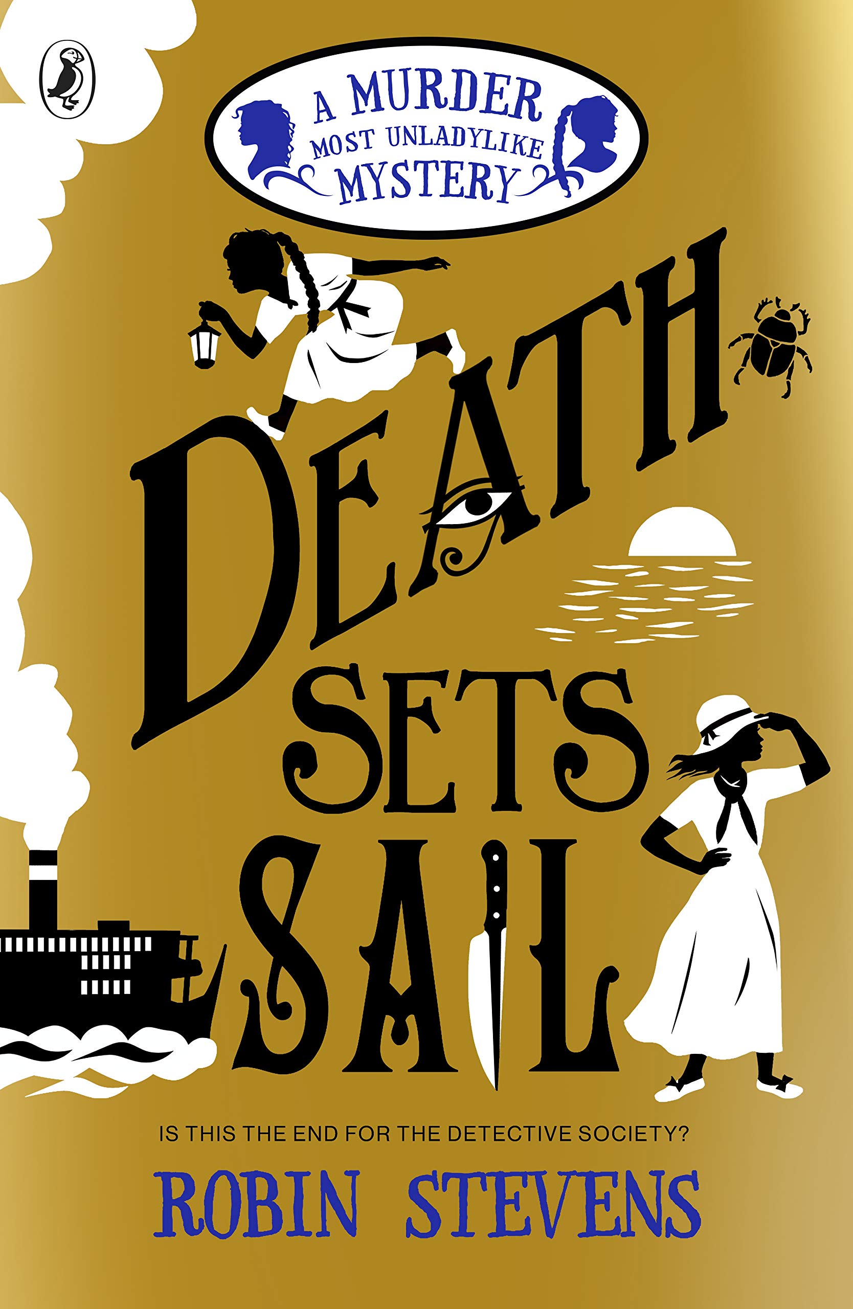 Puffin Death Sets Sail: A Murder Most Unladylike Mystery (Book 9) by Robin Stevens | Paperback