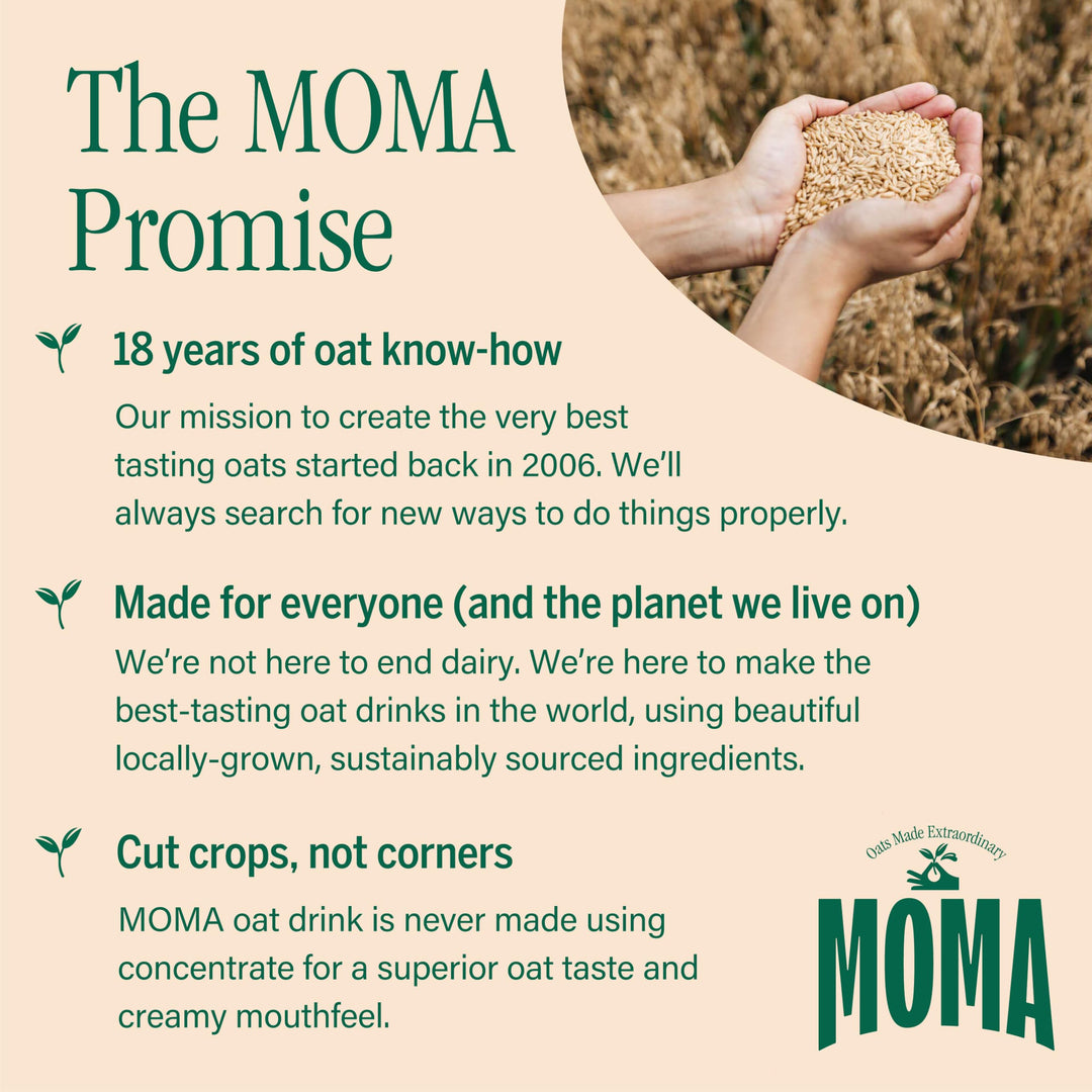 MOMA Cranberry & Raisin Porridge Sachets - 6 x 40g - Made with British Oats