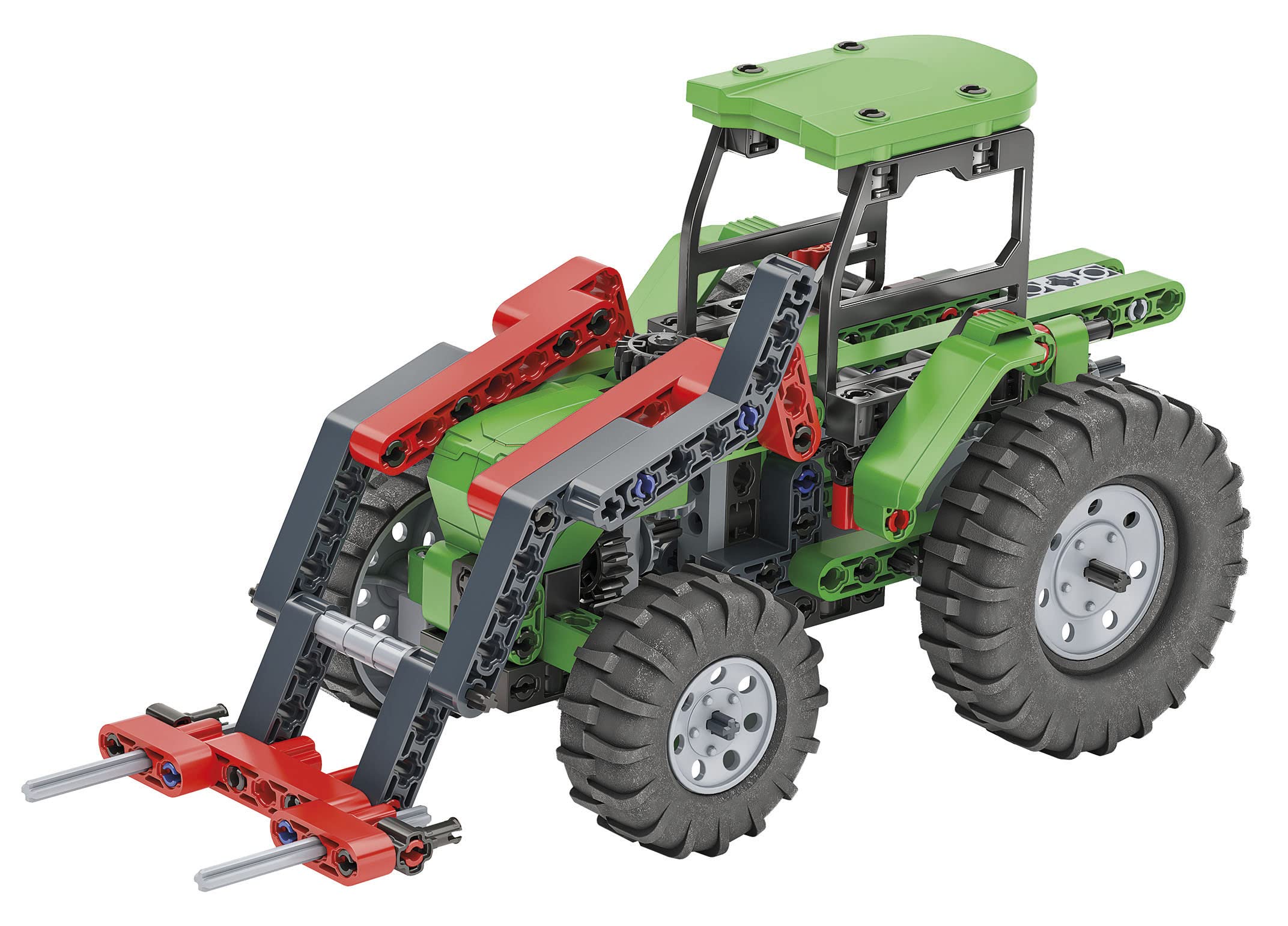 Clementoni Science Museum Mechanics: Farm Vehicle Building Set - Build 10 Vehicles, STEM Learning for Ages 8-12 14