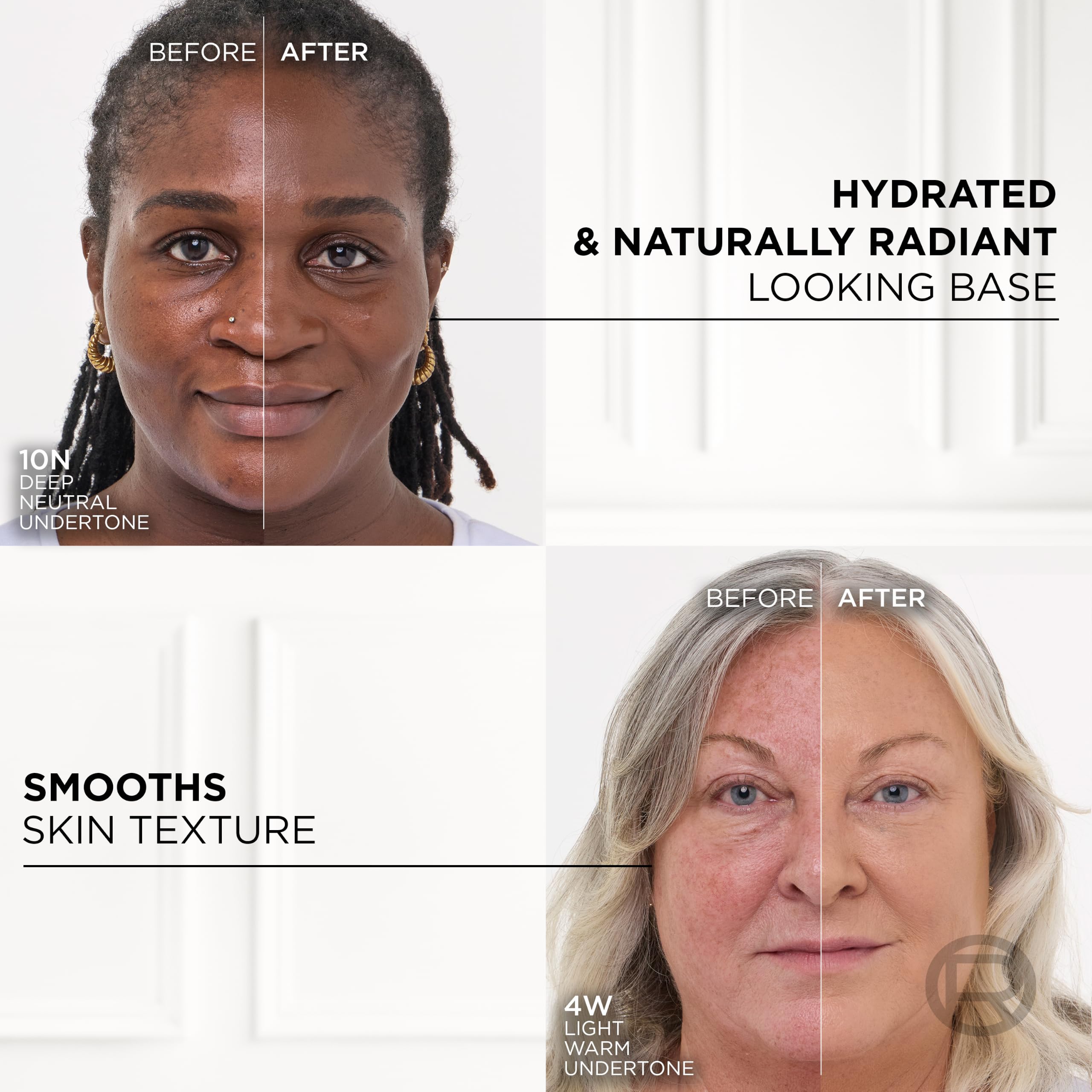 L'Oreal Paris True Match Hydrating Liquid Foundation - 24h Hydration, Hyaluronic Acid, SPF 16, 4W Golden Natural, 30 ml