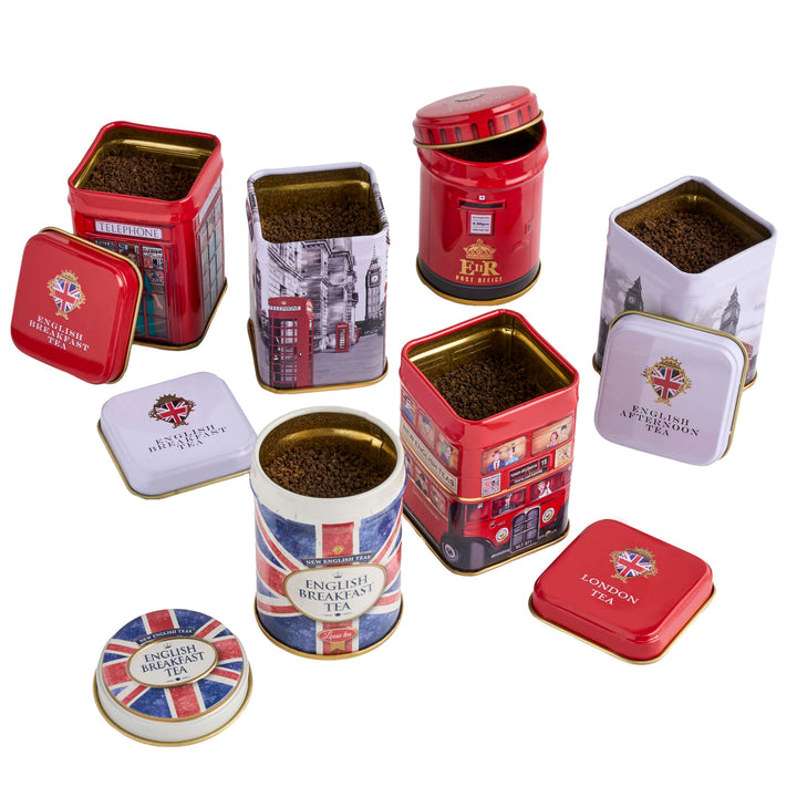New English Teas - British Mini Tin Tea Selection 140 g