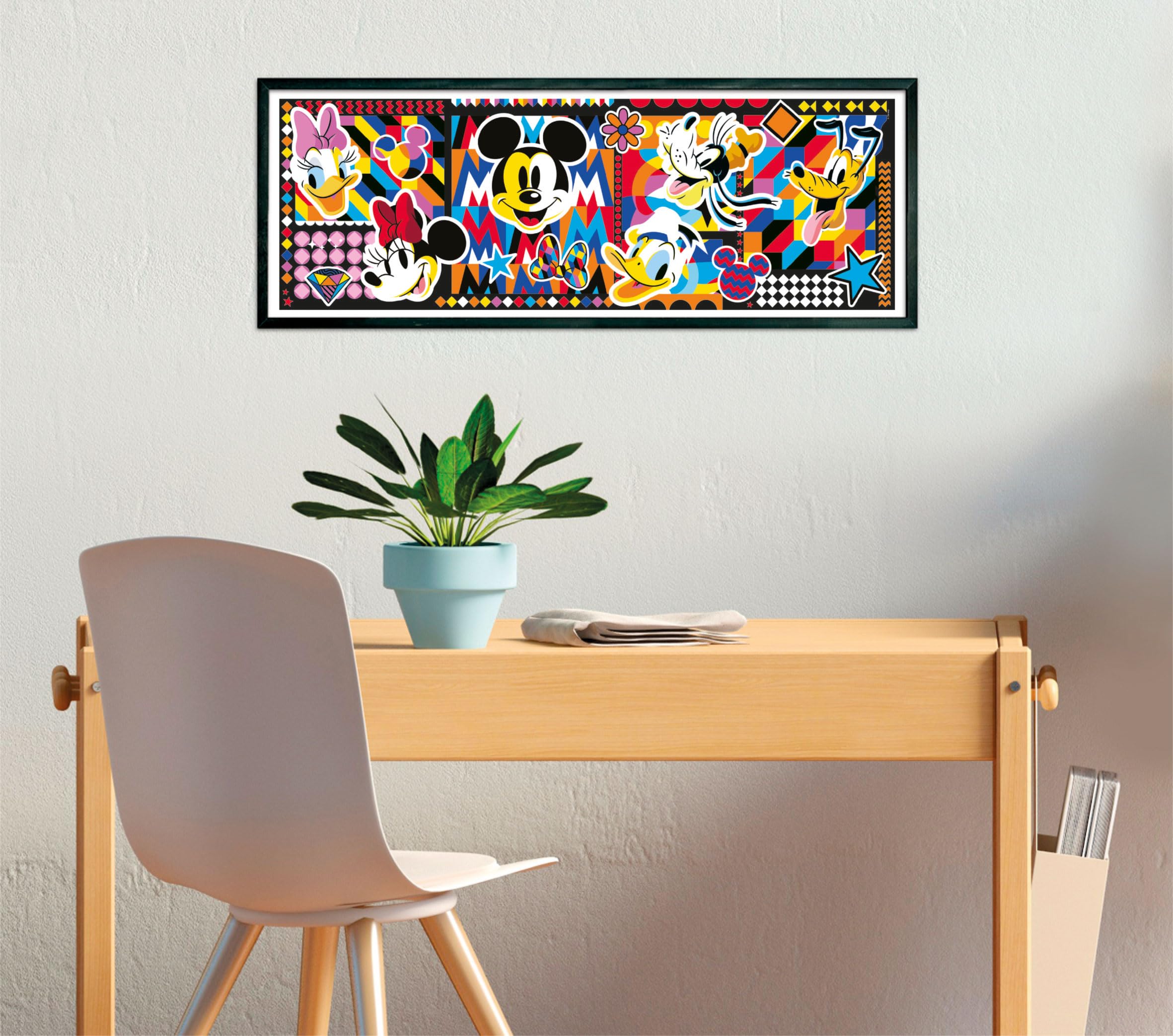 Clementoni Disney Classics Jigsaw Puzzle - 1000 Pieces | 98 x 33 cm Completed Size | Multicolor 5