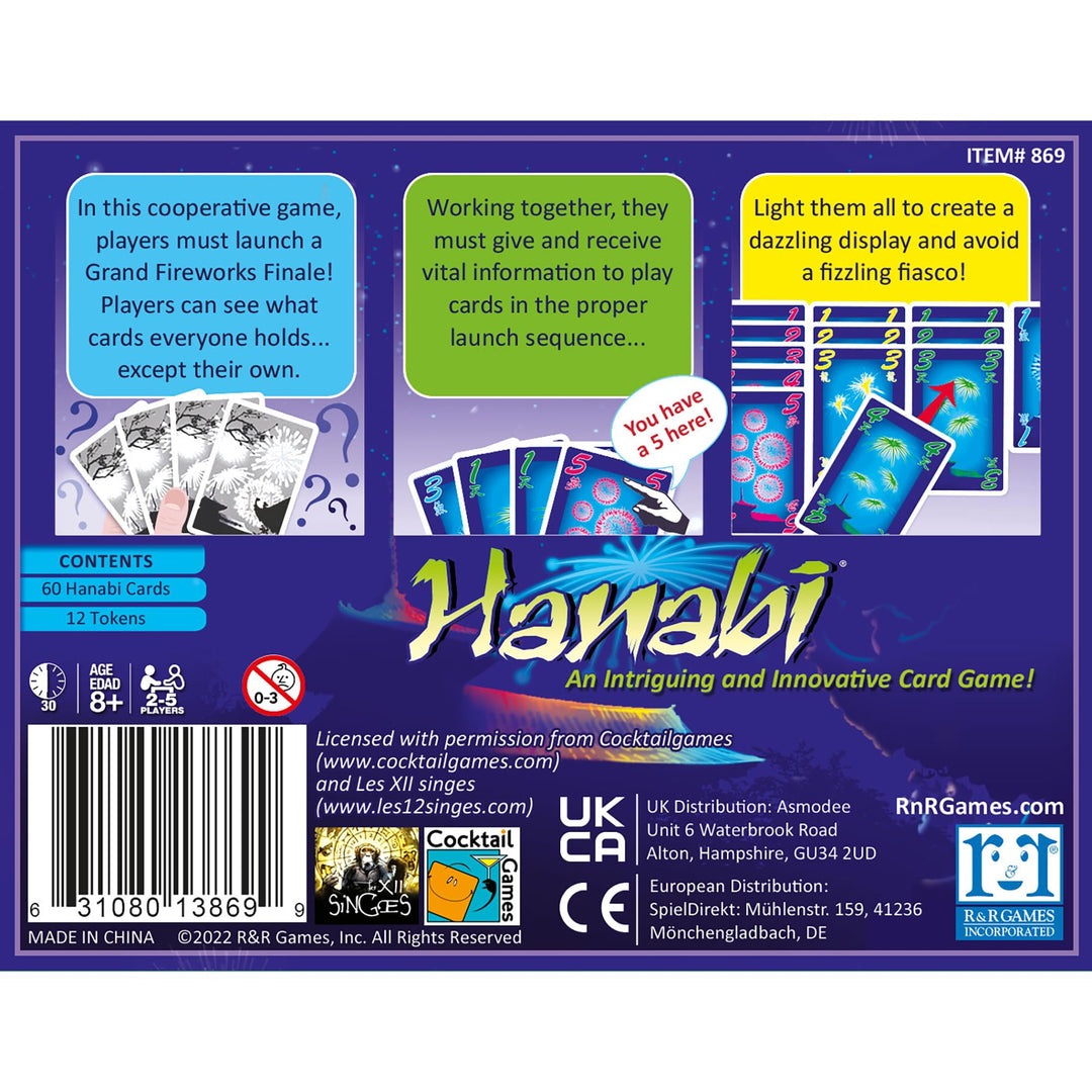 R&R Games Hanabi Card Game