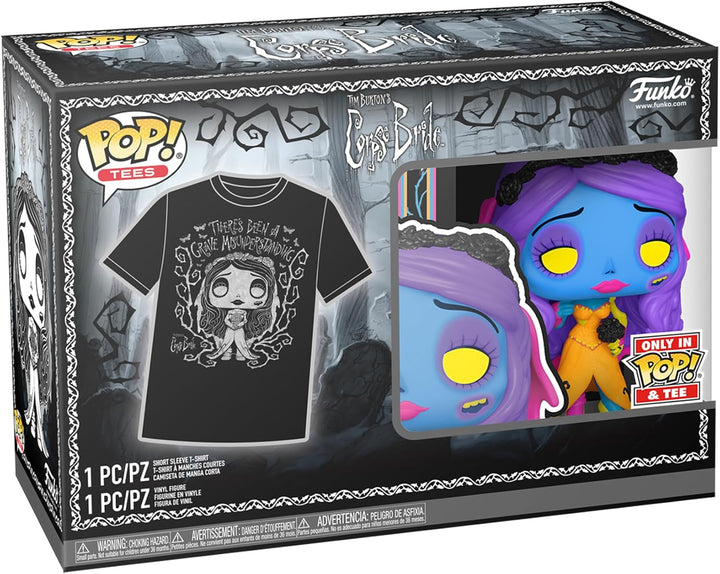 Funko Pop! & Tee Tim Burton's Corpse Bride - Emily Vinyl Figure & T-Shirt Combo (72699)