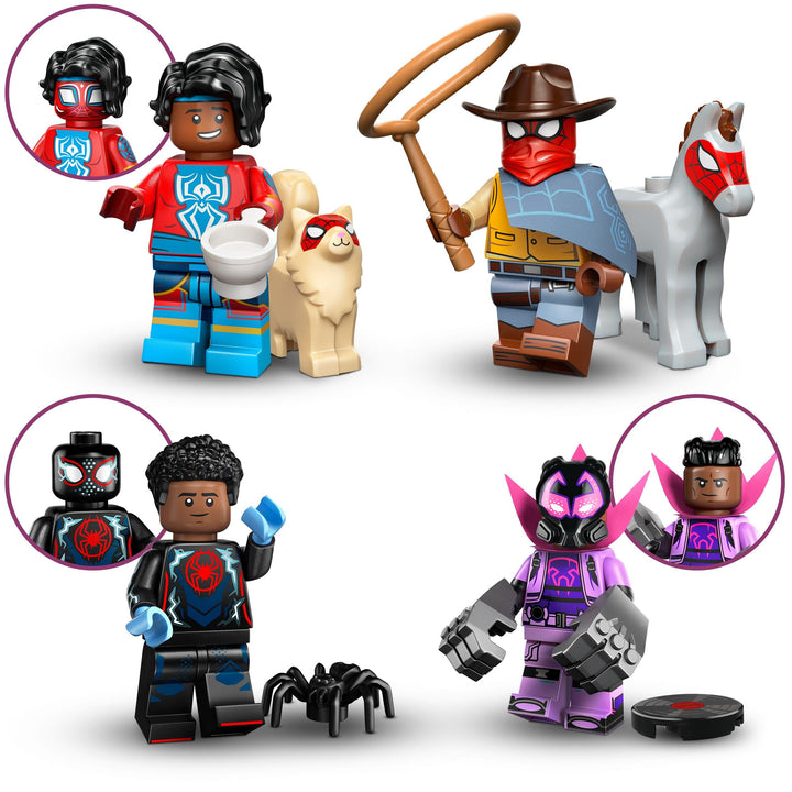 LEGO Minifigures Spider-Man: Across the Spider-Verse - 1 of 12 Collectible Figures (Aged 5+)