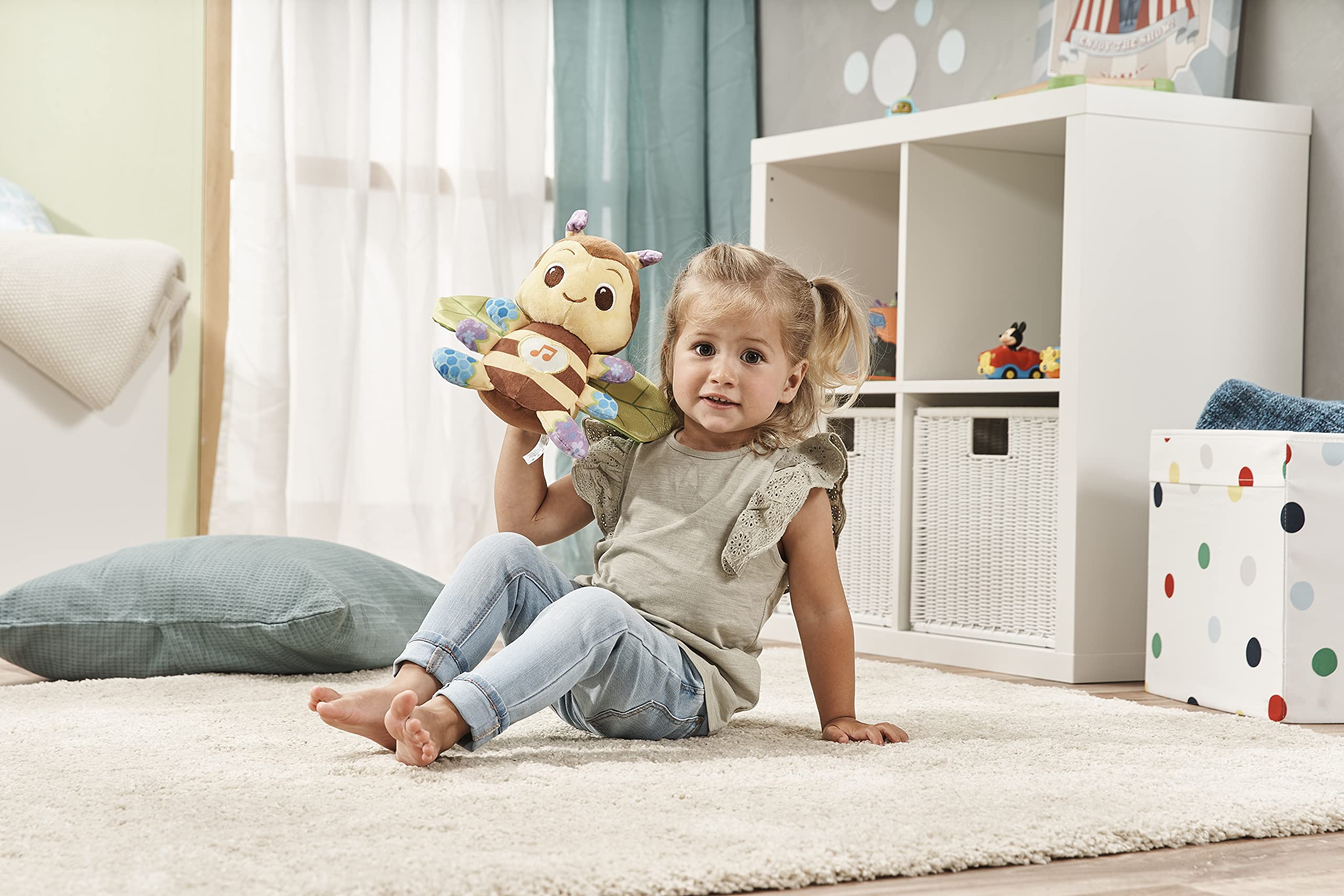 VTech Busy Musical Bee - Interactive Sensory Cuddly Toy | Lights & Music | Ages 3-24 Months 7