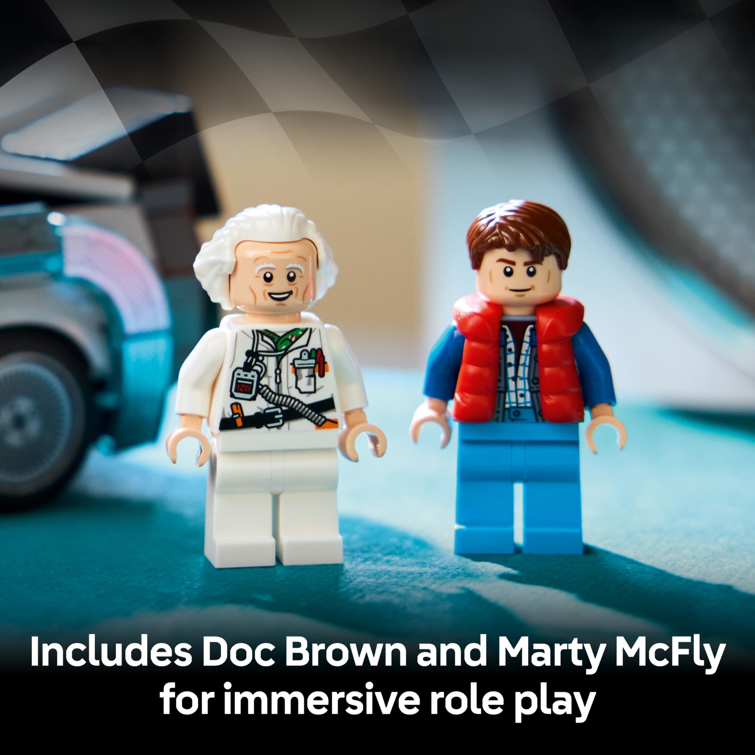 LEGO Speed Champions Time Machine from Back to the Future Building Set for Ages 9+ | Model 77256 6