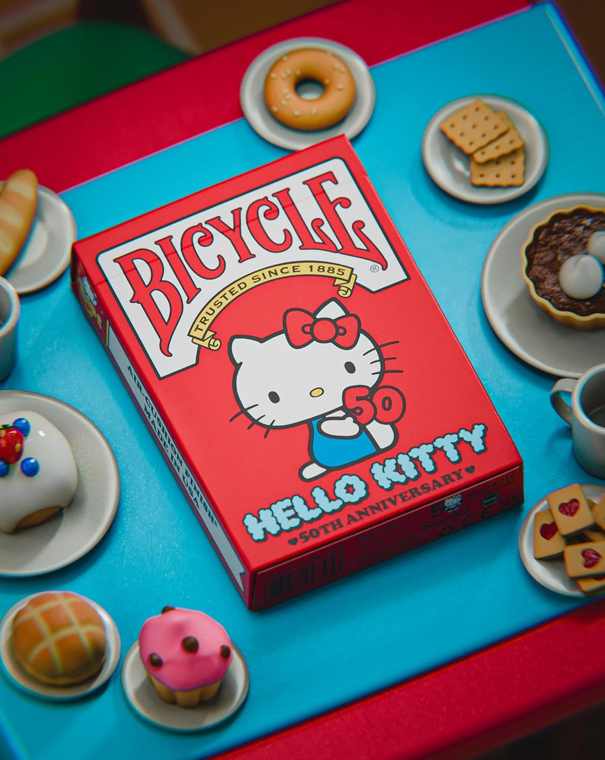 Bicycle Hello Kitty 50th Anniversary Playing Cards Deck 7