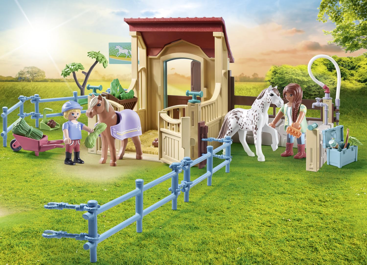 Playmobil 71494 Horses of Waterfall Riding Stable Playset - Ages 4+ 10