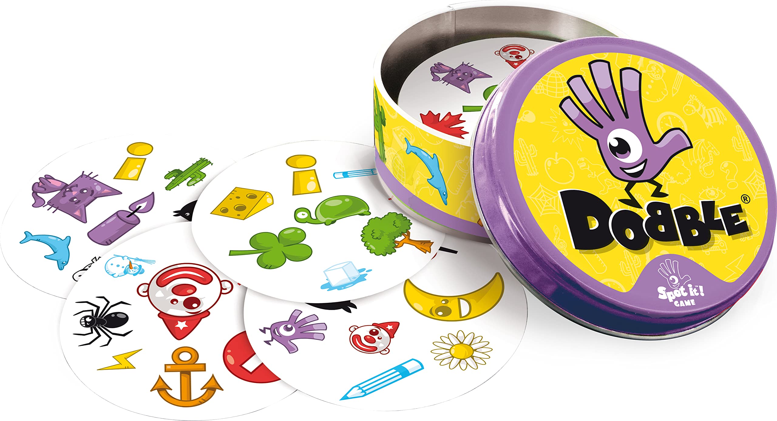 Asmodee Dobble Kids Card Game | Ages 6+ | 2-8 Players | 15 Minutes Playing Time 2