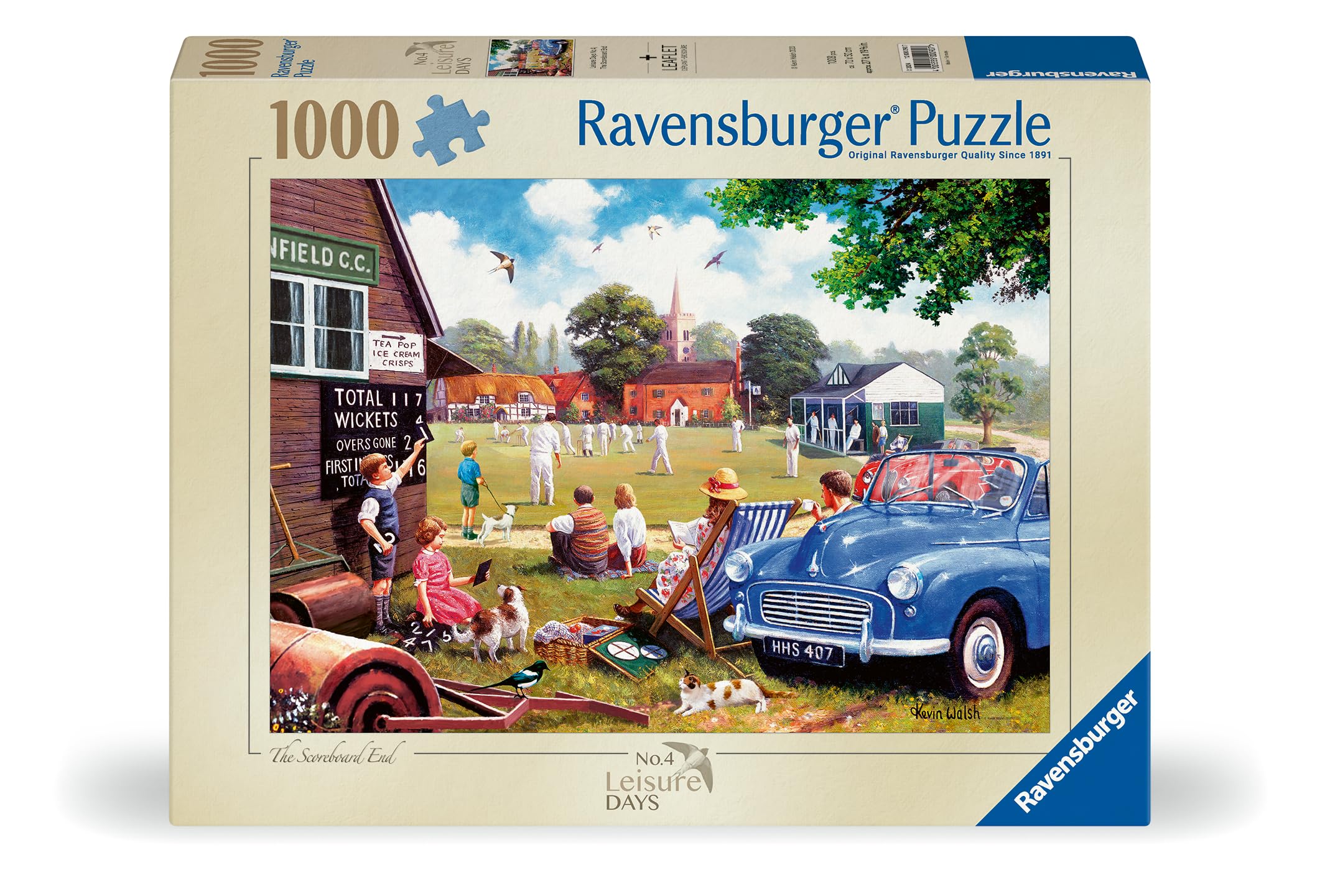 Ravensburger Leisure Days No 4 The Scoreboard End 1000 Piece Jigsaw Puzzle