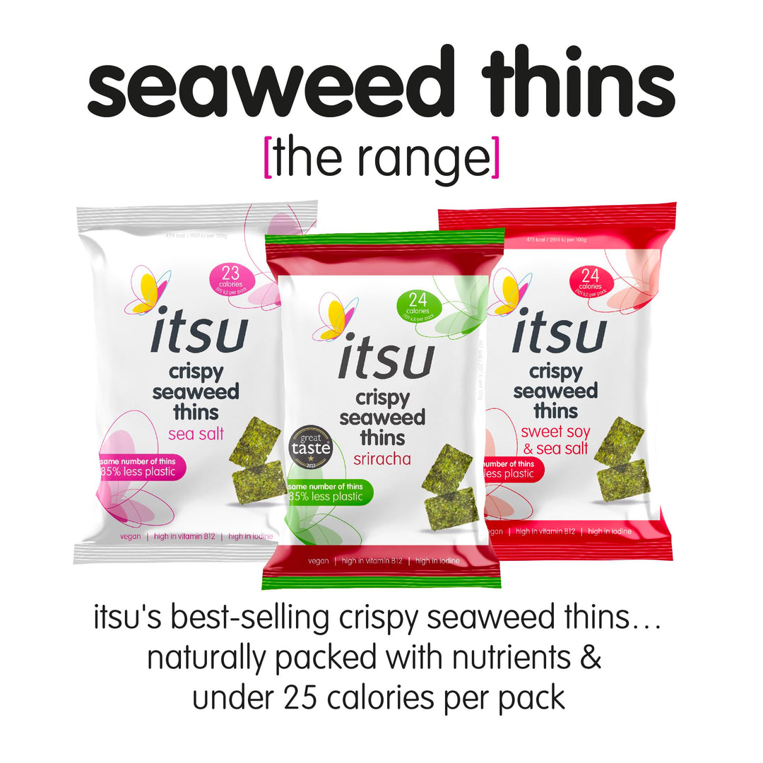 Itsu - Seaweed Thins Sea Salt 5g 20 Pack