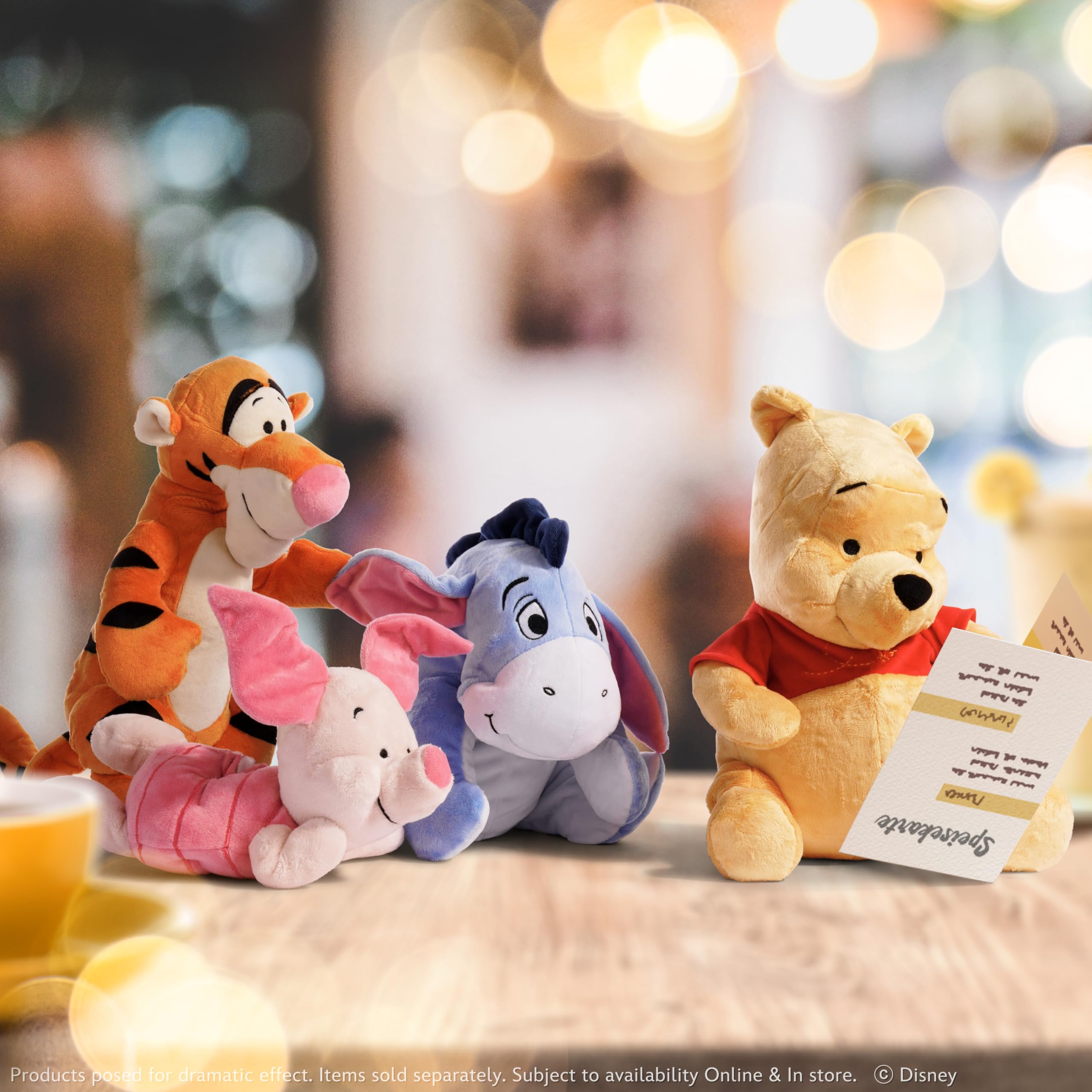 Disney Eeyore 25 cm Plush Toy - Soft Cuddly Stuffed Animal from Winnie The Pooh Range 7