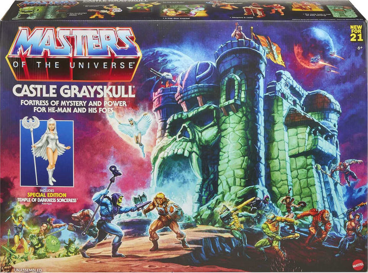 Masters of the Universe Origins Castle Grayskull Playset - Diorama-Style Action Figure Playset with Working Lift & Trap Door