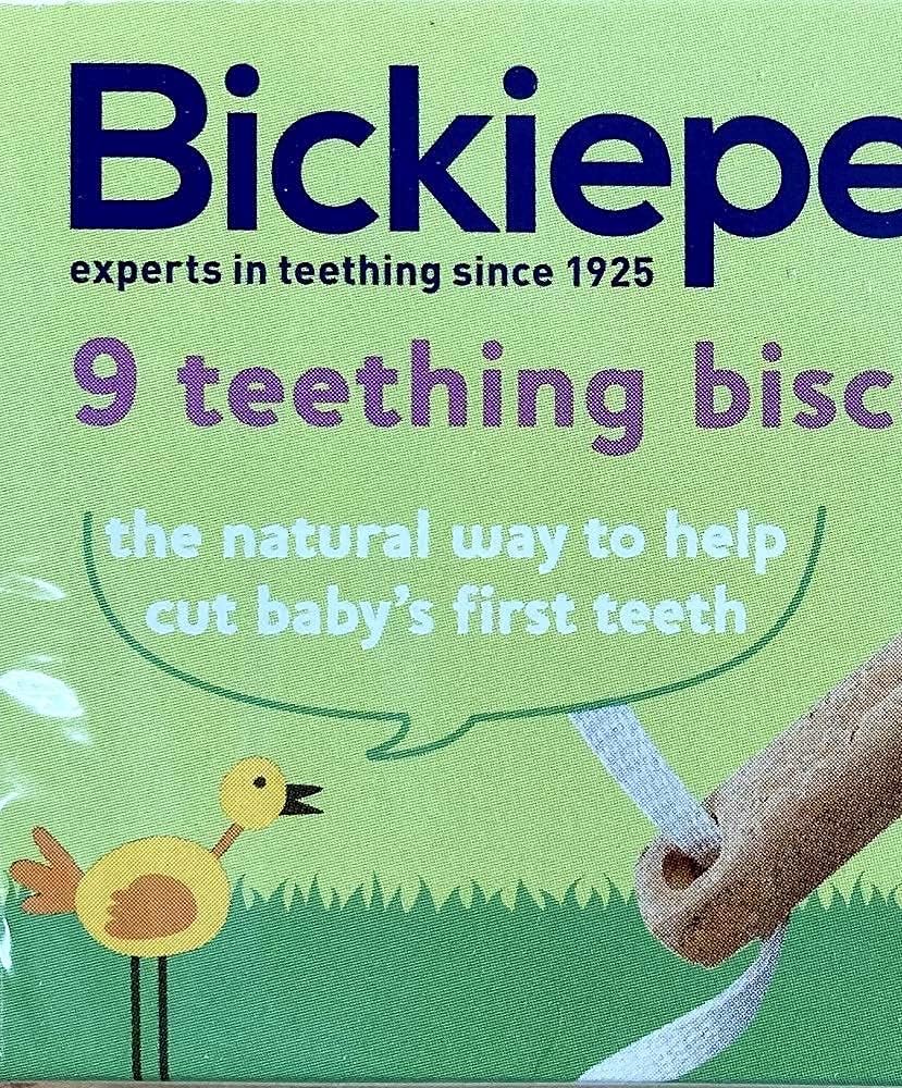 Bickiepegs - Natural 9 Teething Biscuits for Babies (38 g) 2