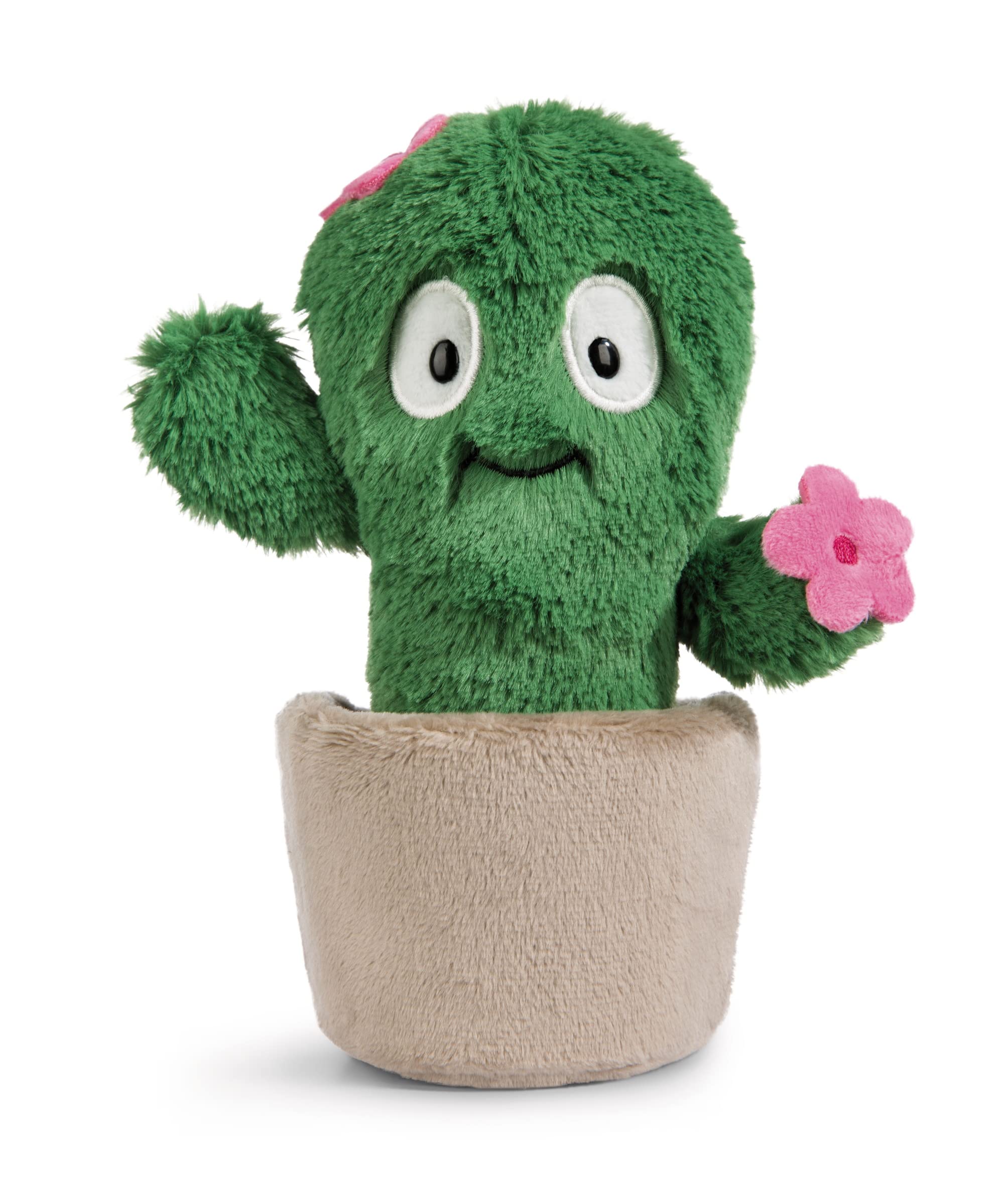 NICI Cuddly Soft Toy Cactus Henriette - 18cm Green Plush Stuffed Animal