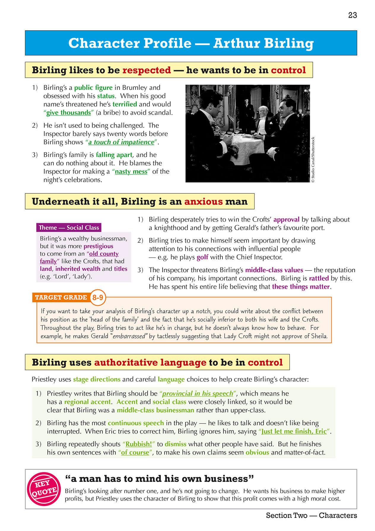 CGP New GCSE English Text Guide - An Inspector Calls | Includes Online Edition & Quizzes 7