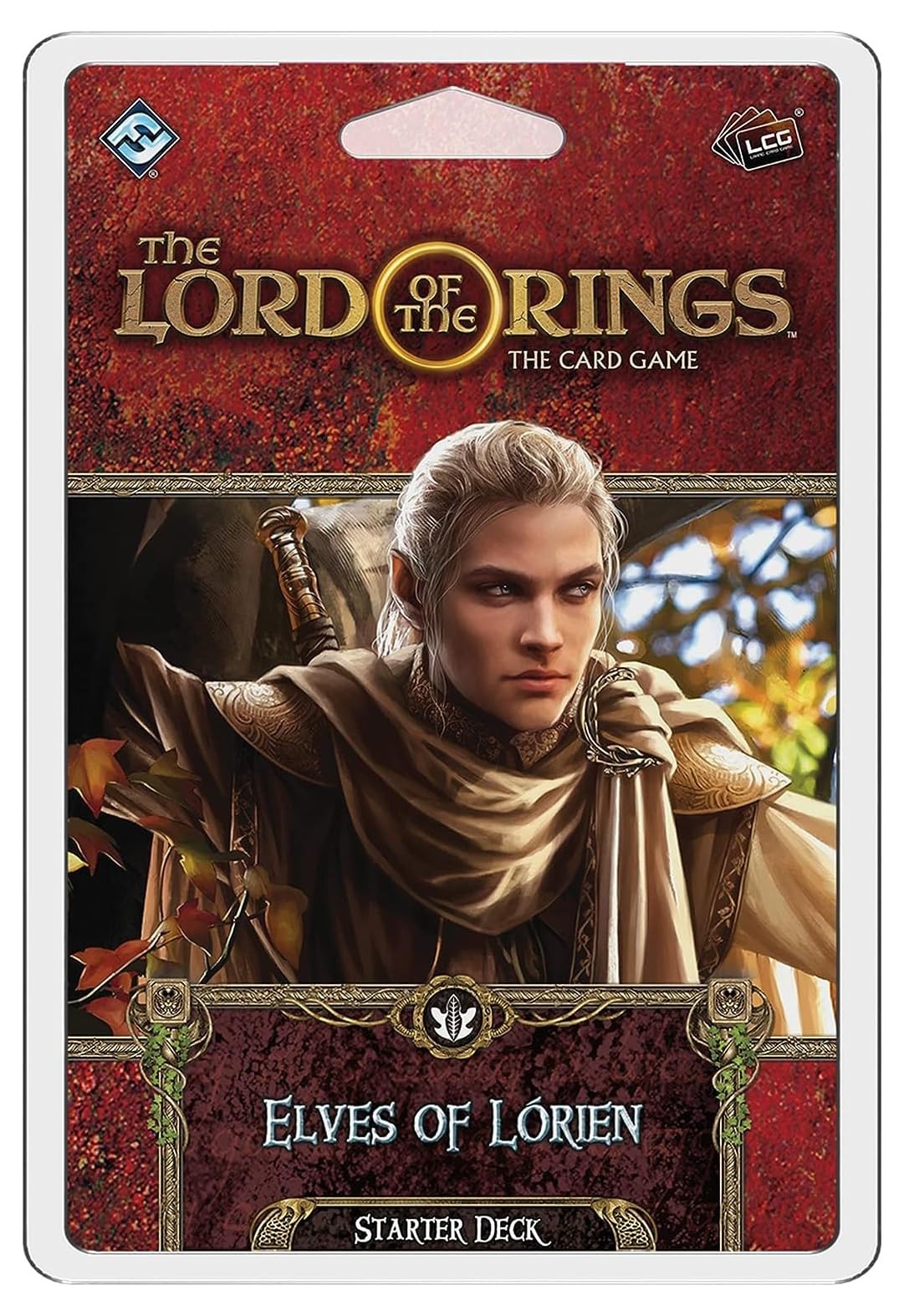 Fantasy Flight Games The Lord of the Rings: Elves of Lórien Starter Deck | Ages 13+ | 1-4 Players