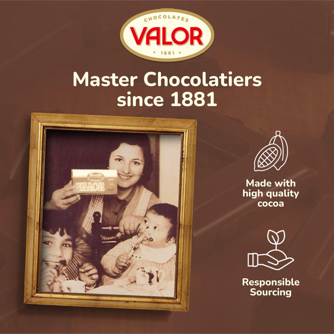 Valor - Sugar Free Milk Chocolate Bar (100g)