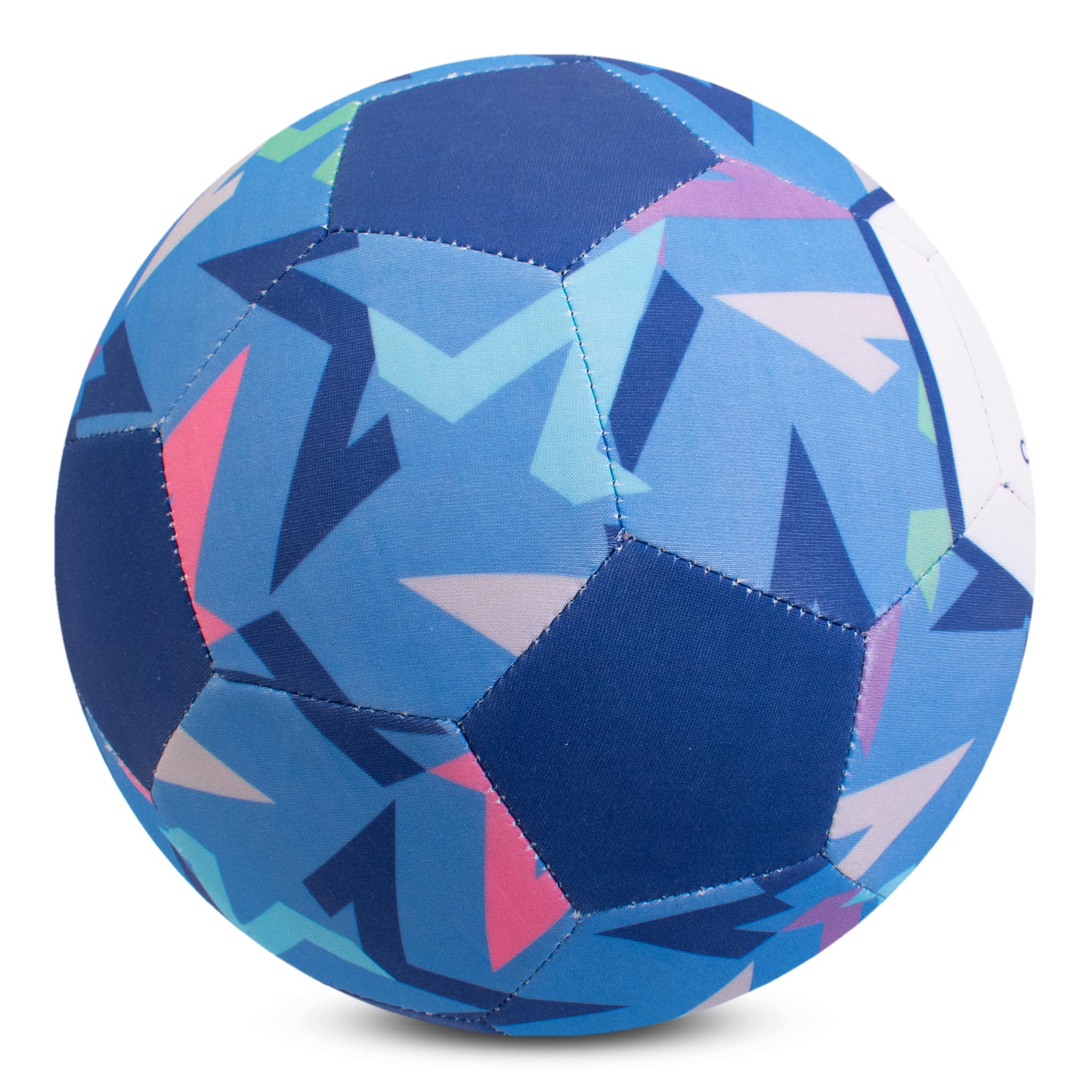 Hy-Pro Officially Licensed UEFA Champions League Beach Ball - Neoprene, Size 5, Blue 4