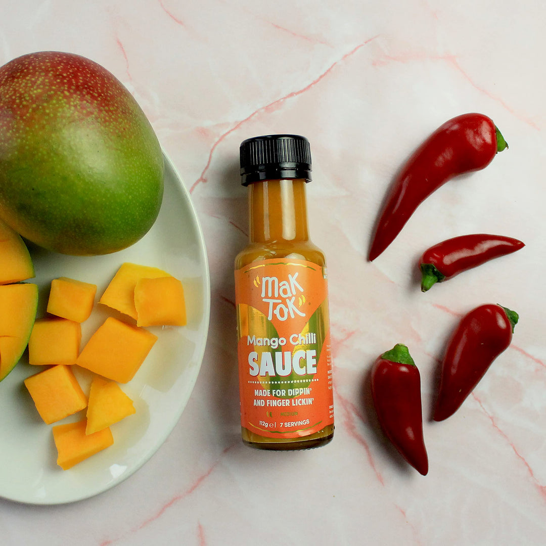 Mak Tok Authentic Malaysian Mango Chilli Sauce, 112g