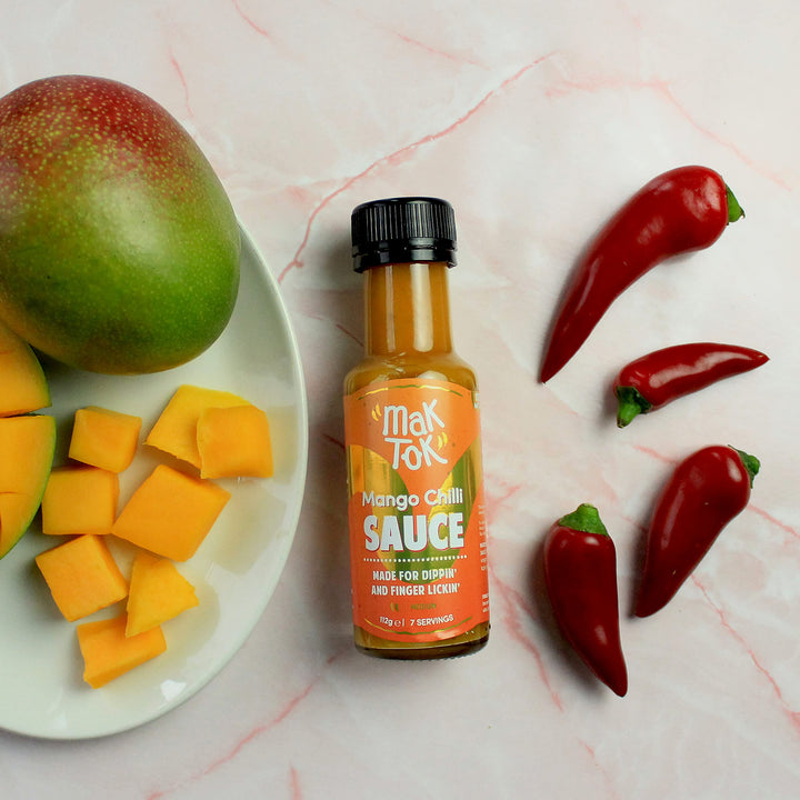 Mak Tok Authentic Malaysian Mango Chilli Sauce, 112g