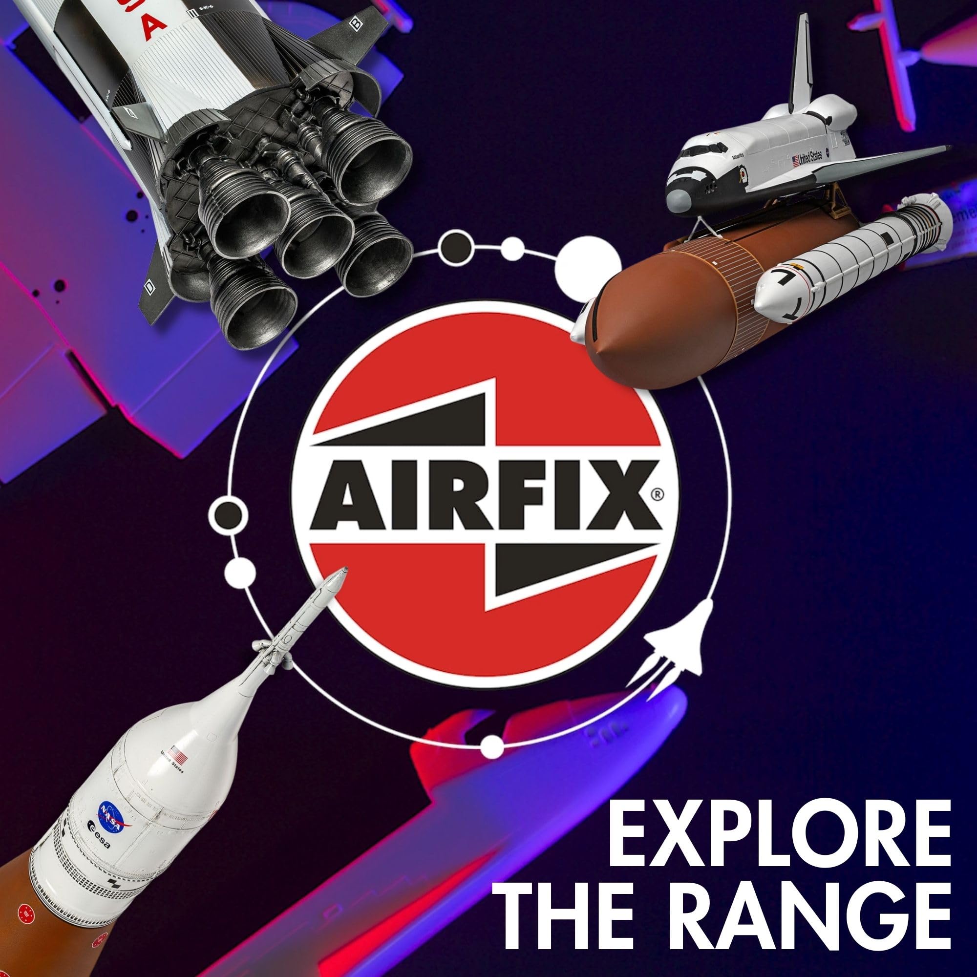 Airfix SLS Artemis Gift Set A50202 - Plastic Model Kit for Adults & Kids 5