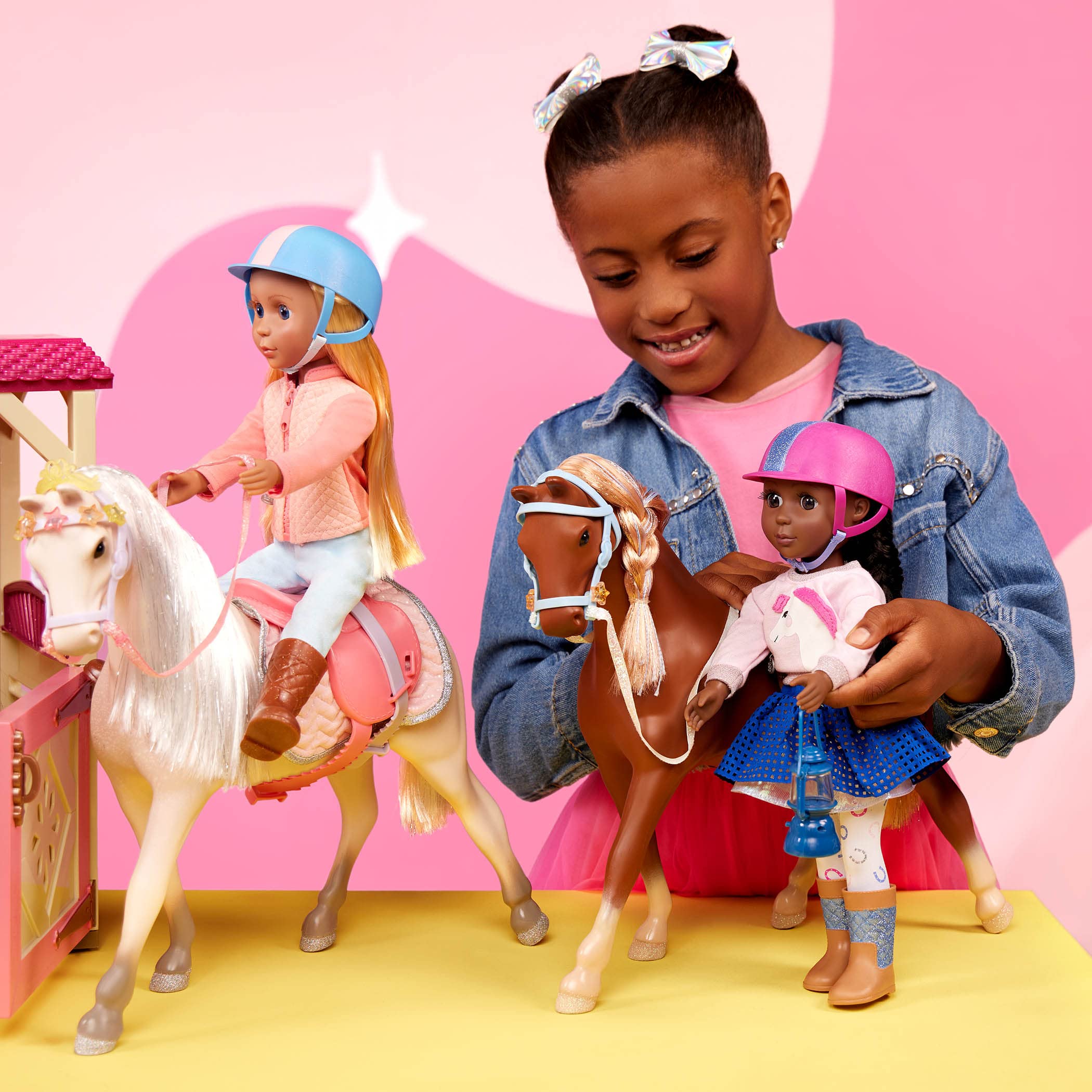 Glitter Girls 14-Inch Doll Gallop & Glow Riding Outfit - Deluxe Equestrian Clothes Set for 3+ 8