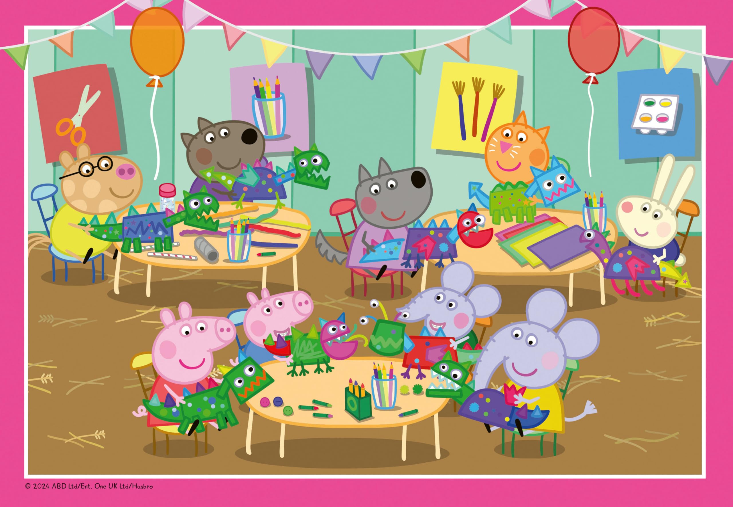 Ravensburger Peppa Pig 2x 12 Piece Jigsaw Puzzles for 3 Year Olds | 26x18cm 3