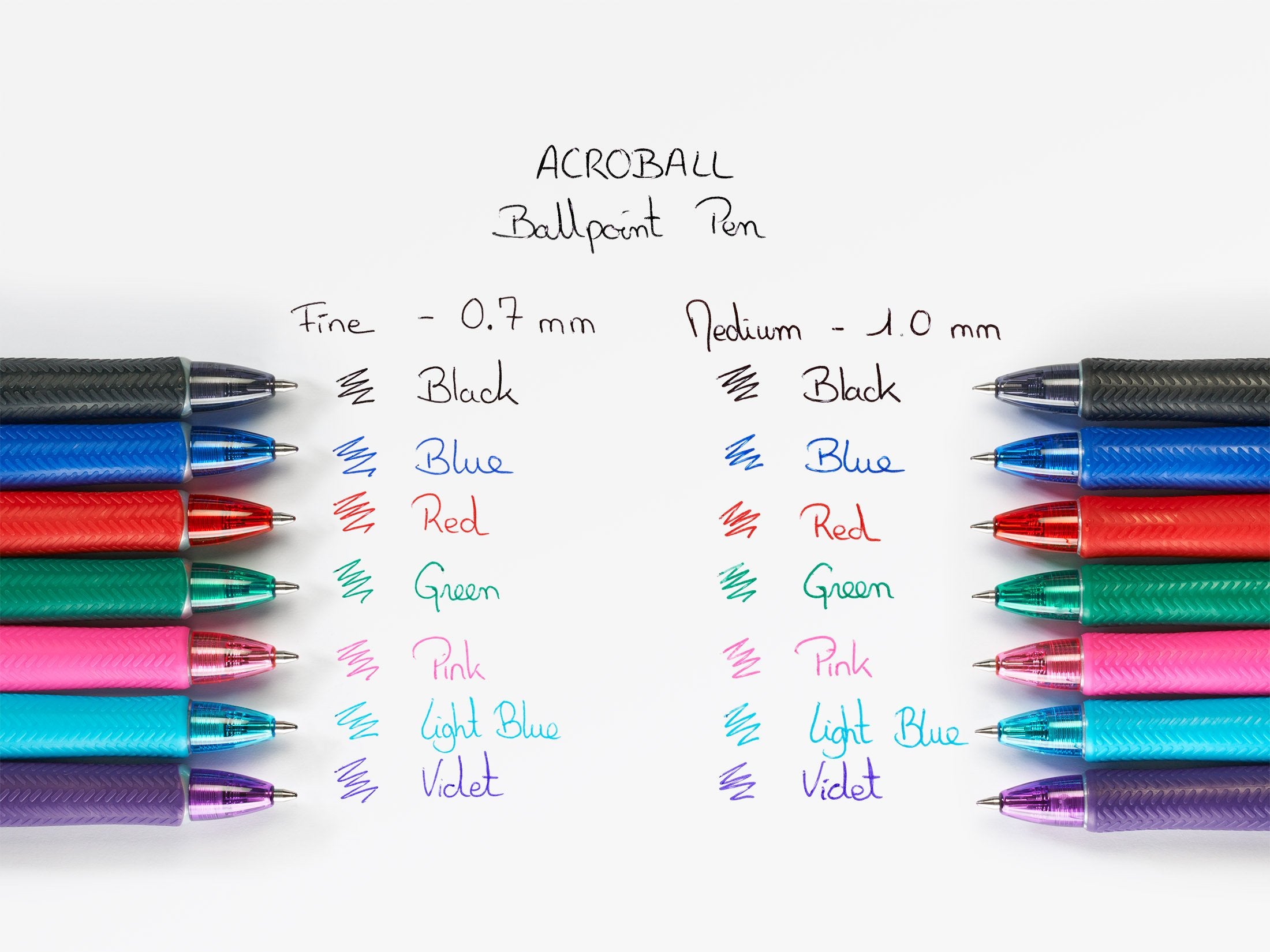 PILOT Acroball Retractable Ballpoint Pen - Black Ink, 1.0mm Medium Tip | Pack of 4 5