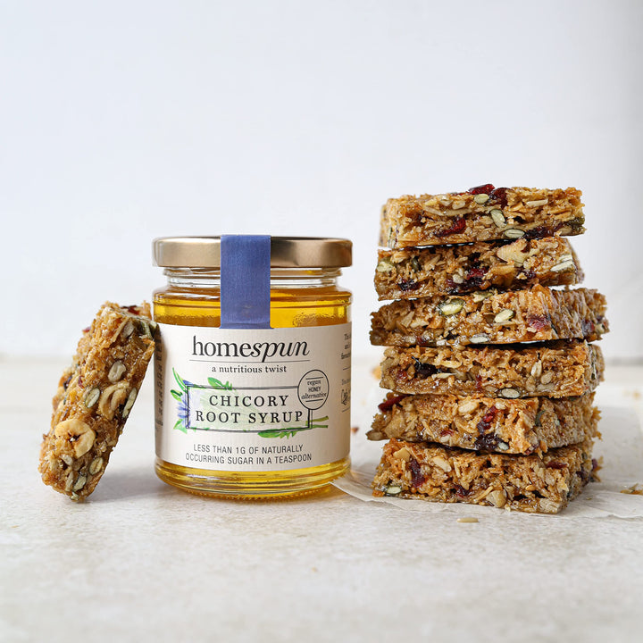 Homs pun Chicory Root Syrup - Keto & Low Carb Sweetener - Low Sugar, Vegan