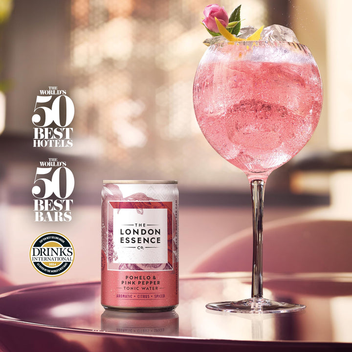 THE LONDON ESSENCE CO. Pomelo & Pink Pepper Tonic - Premium Cocktail Mixer