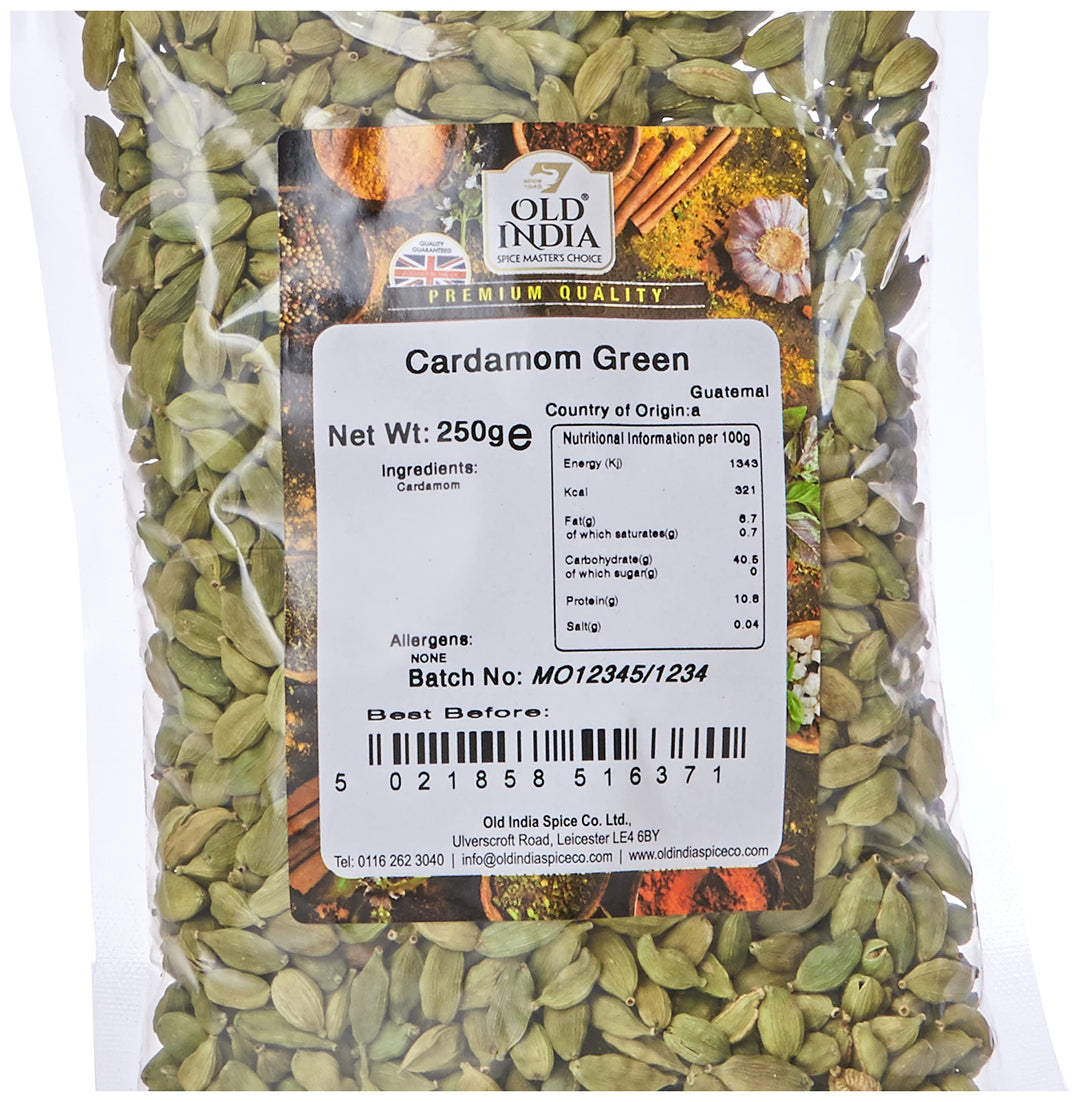 Old India Green Cardamom 250 g