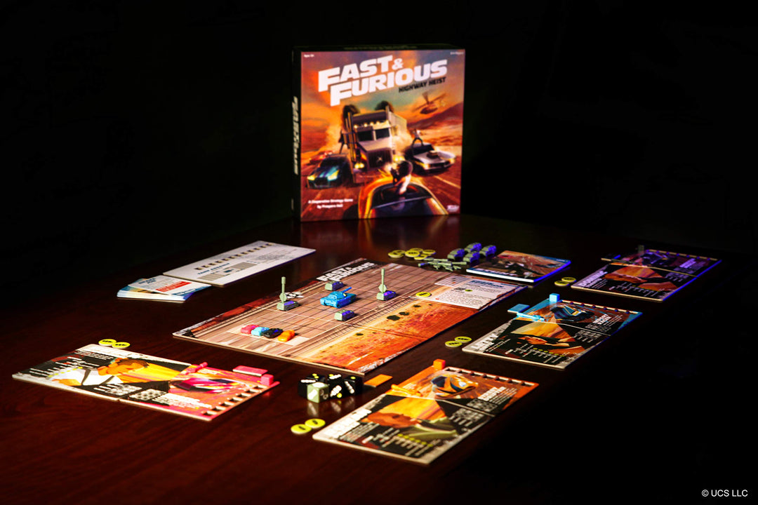 Funko Fast & Furious: Highway Heist Cooperative Strategy Board Game