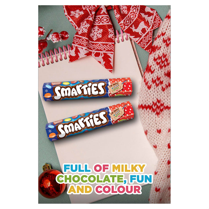 Smarties Milk Chocolate Giant Tube - Christmas Edition 120 g